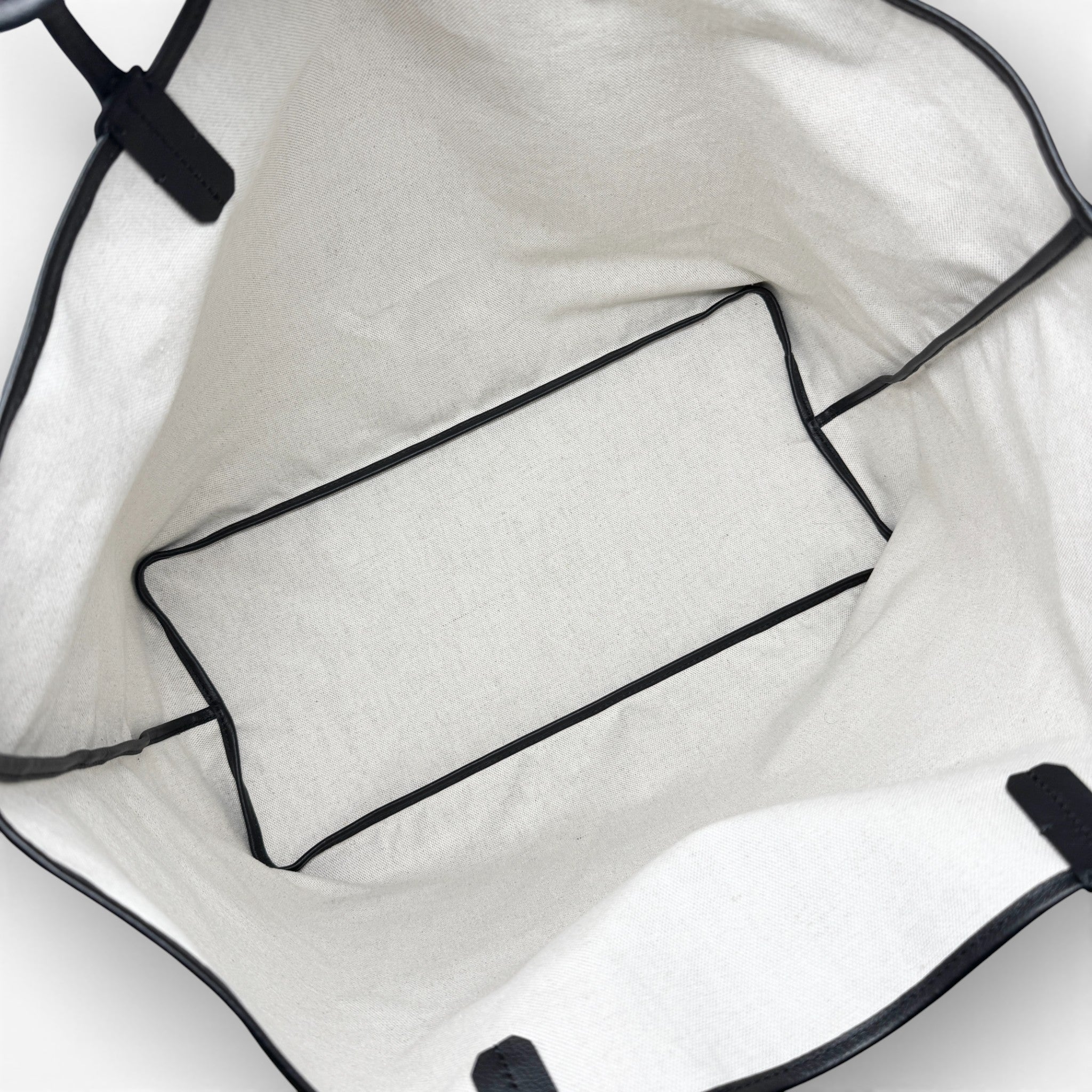 Goyard Black Goyardine St. Louis Tote GM