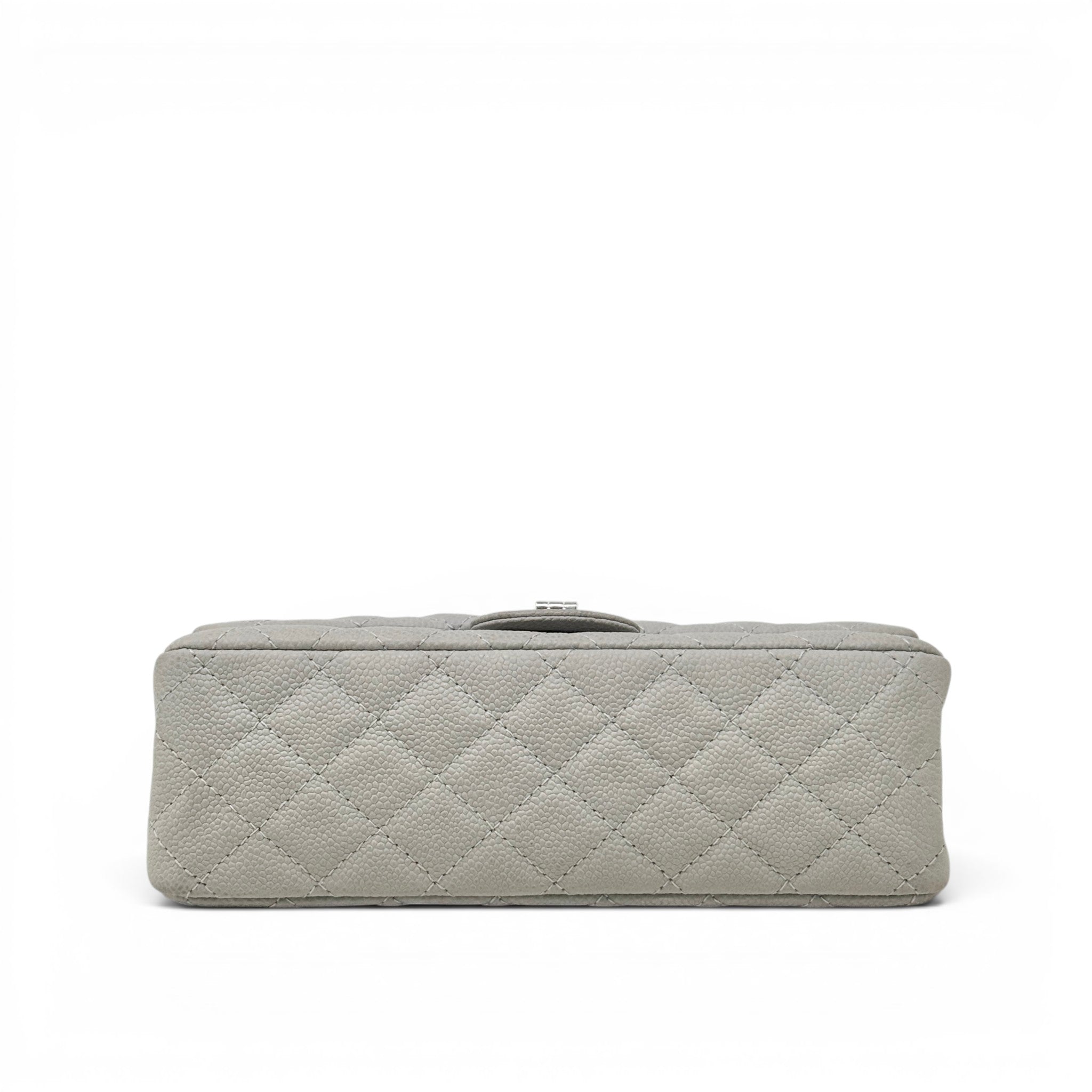 Chanel Grey Caviar 2.55 Reissue 225