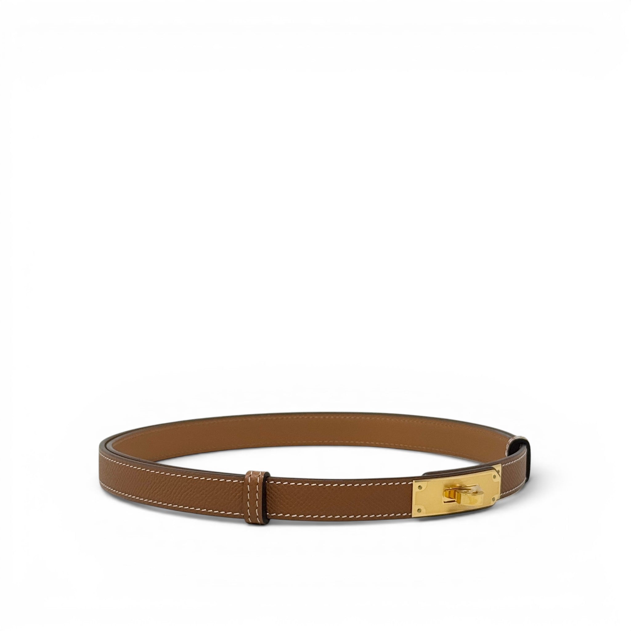 Hermes Gold Epsom Kelly 18 Belt
