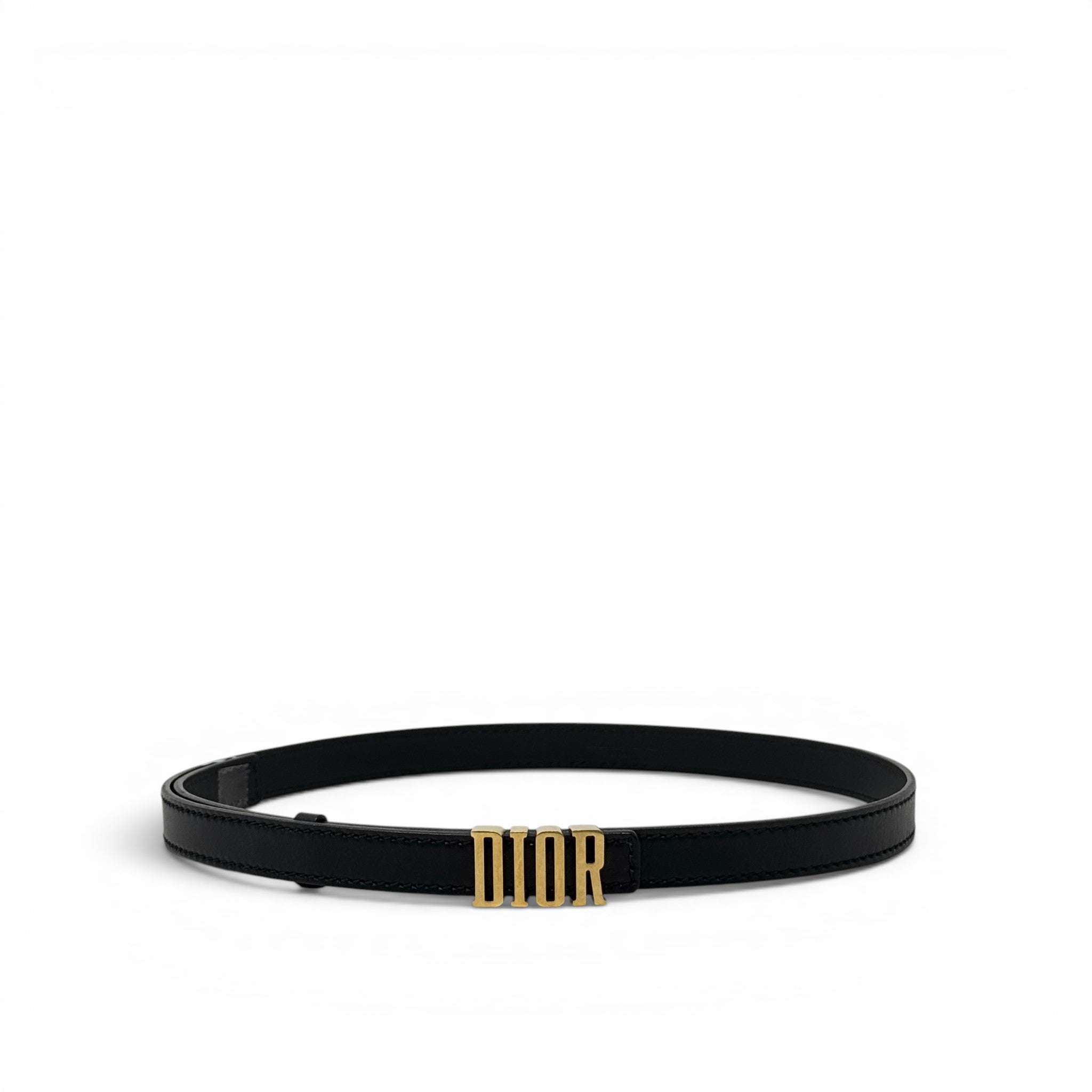 Dior Black D-Fence Belt 85