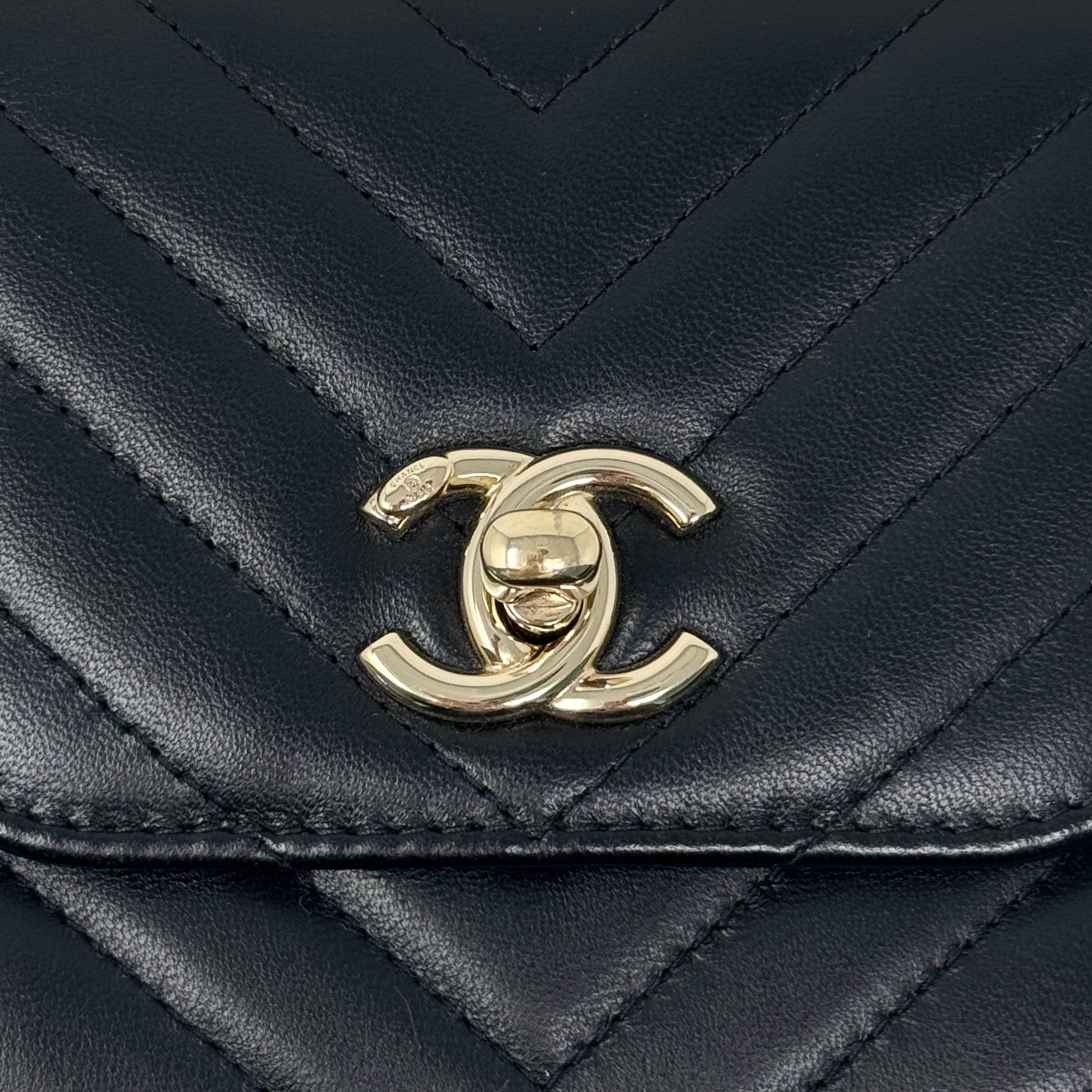 Chanel Black Micro Trendy CC Flap