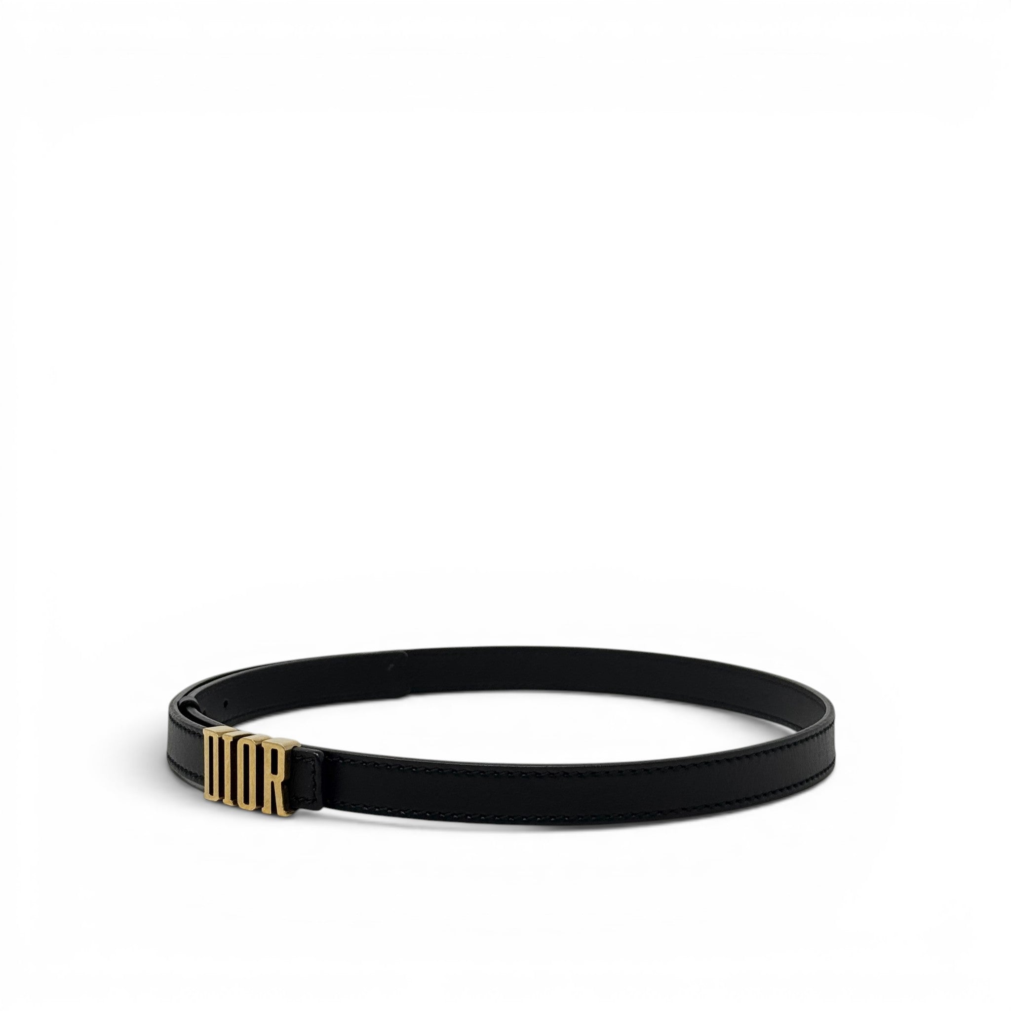 Dior Black D-Fence Belt 85