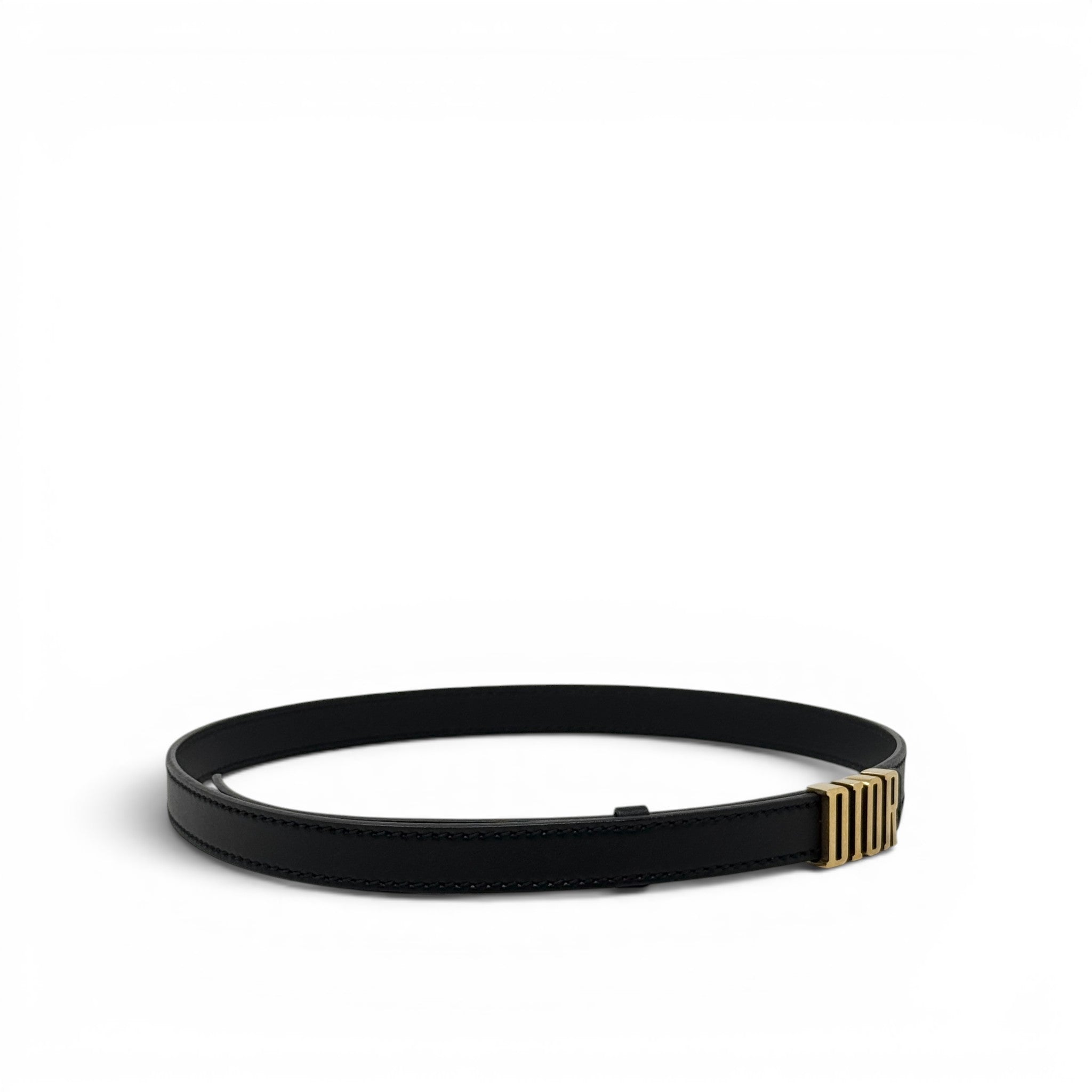 Dior Black D-Fence Belt 85