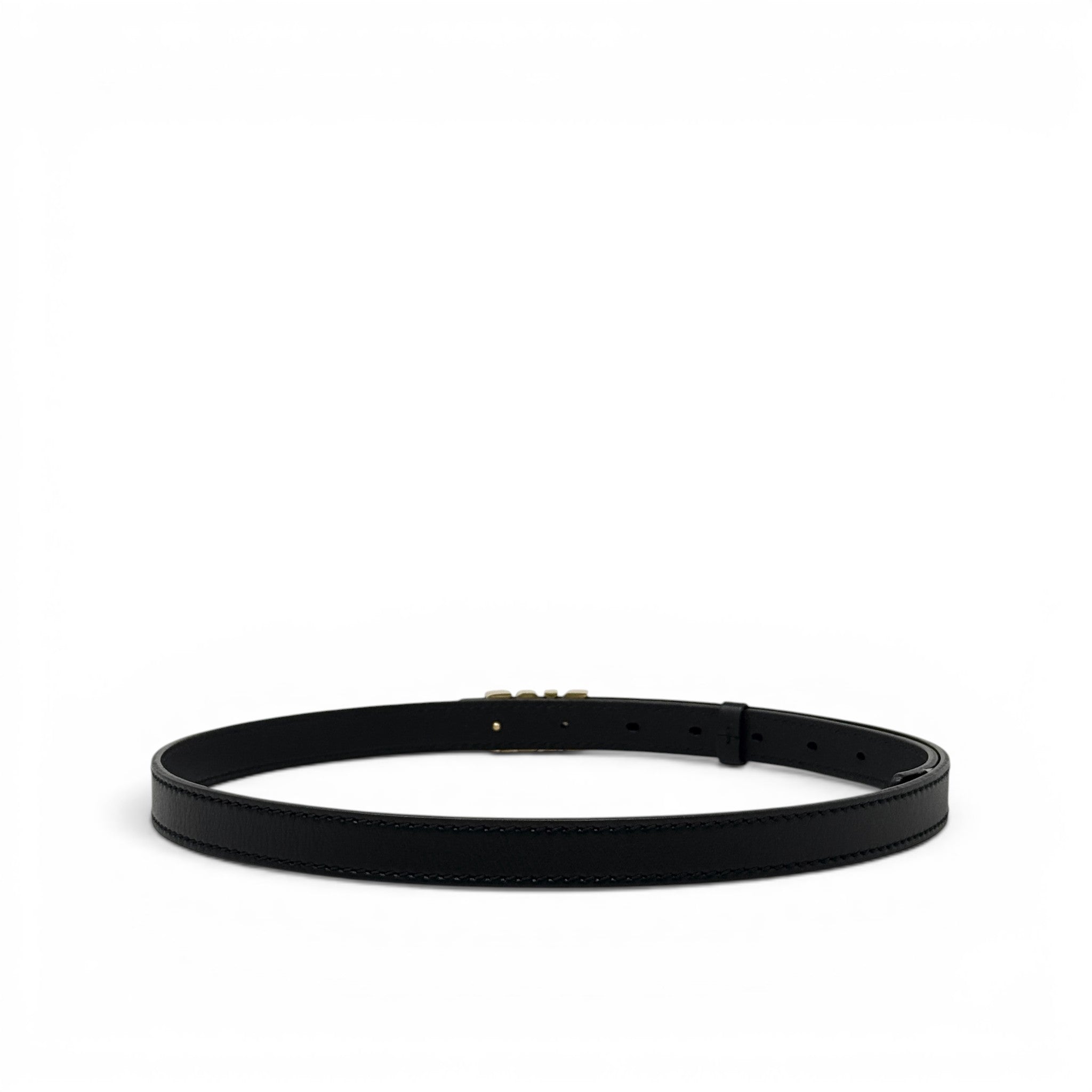 Dior Black D-Fence Belt 85