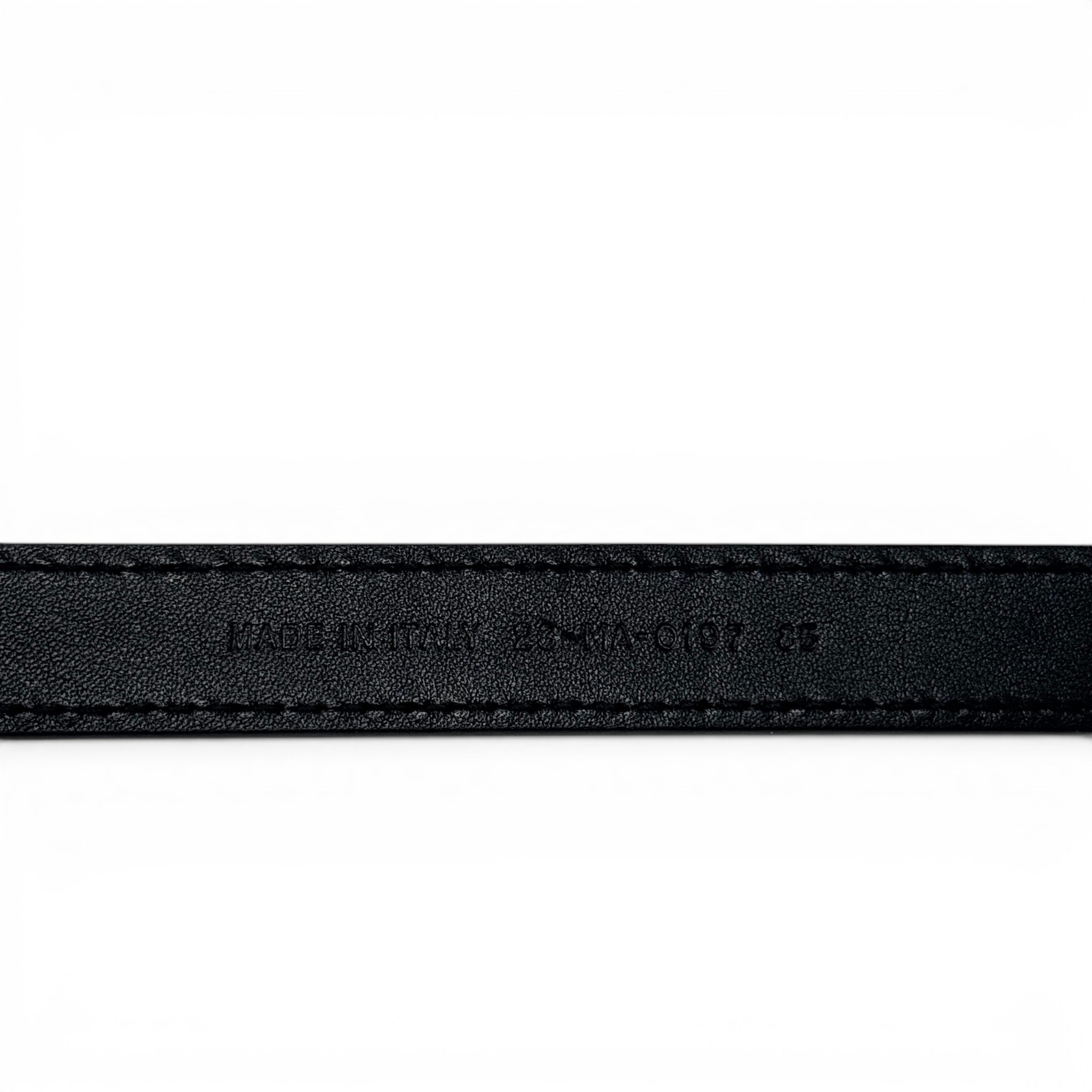 Dior Black D-Fence Belt 85