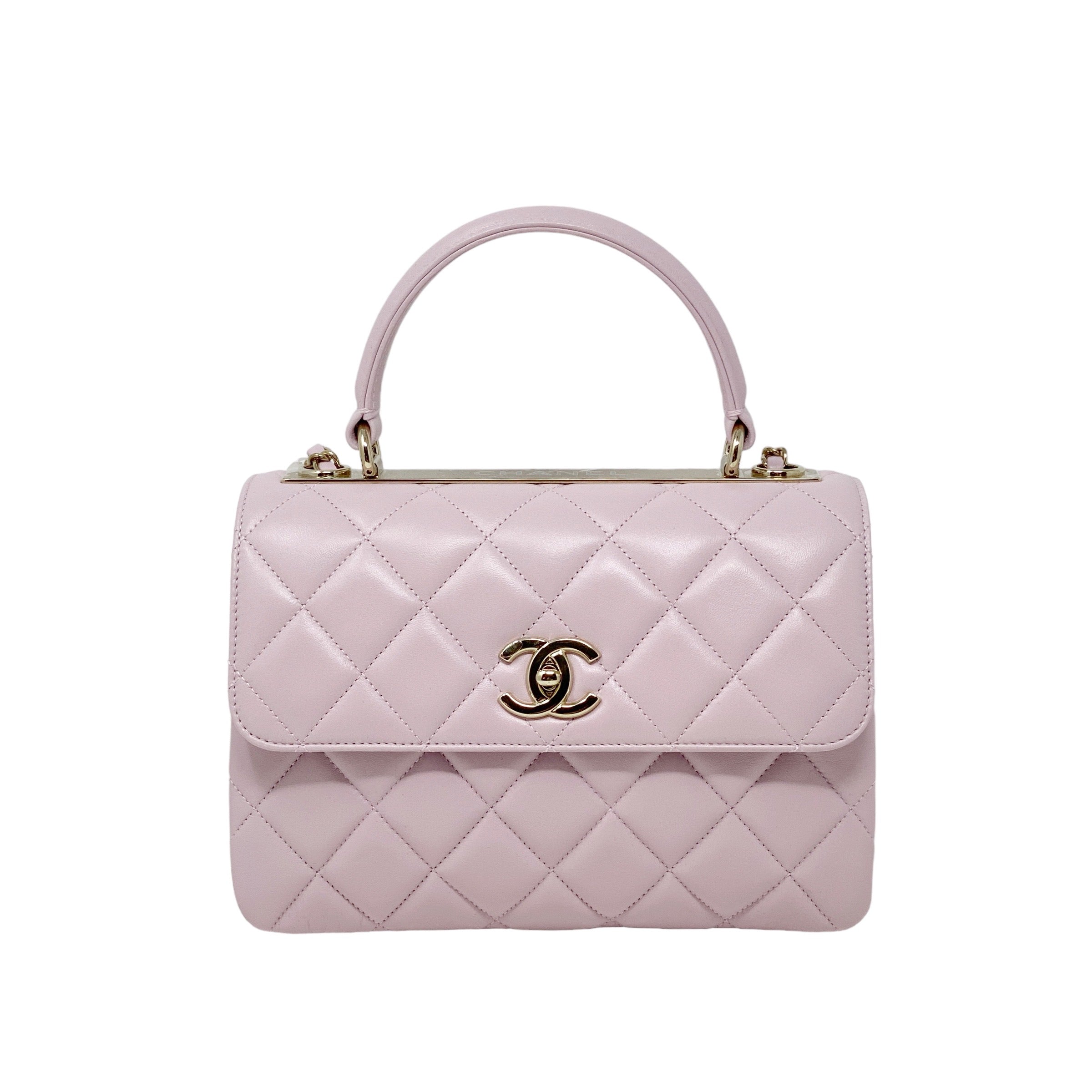 Chanel 21P Pink Medium Trendy Flap
