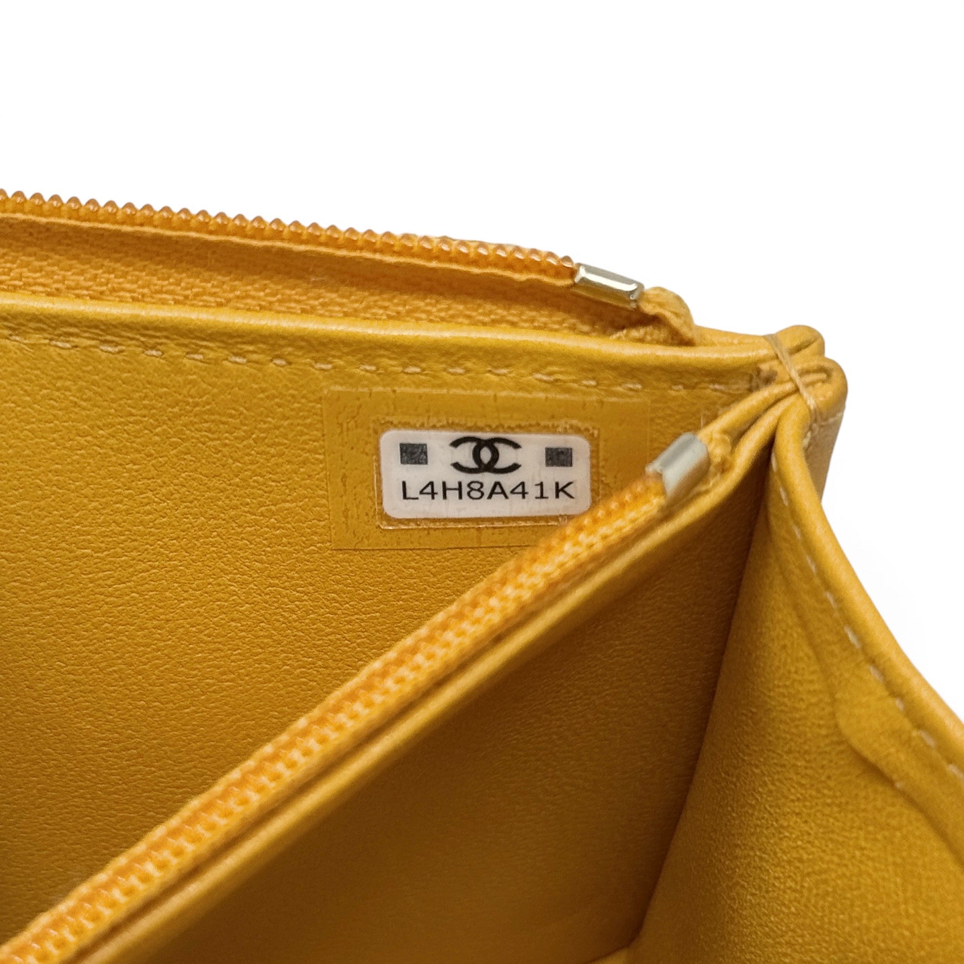 Chanel Yellow Top Handle Phone Holder