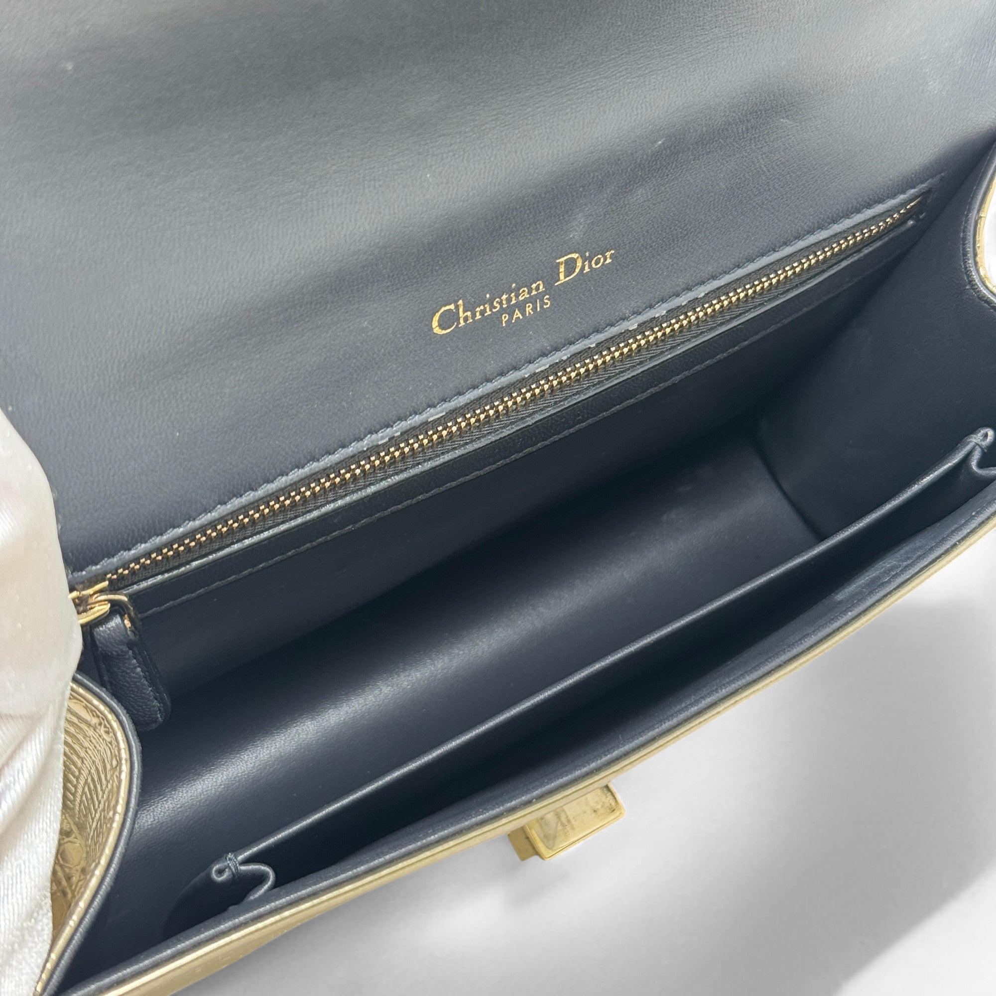 Dior Gold Medium Diorama Flap