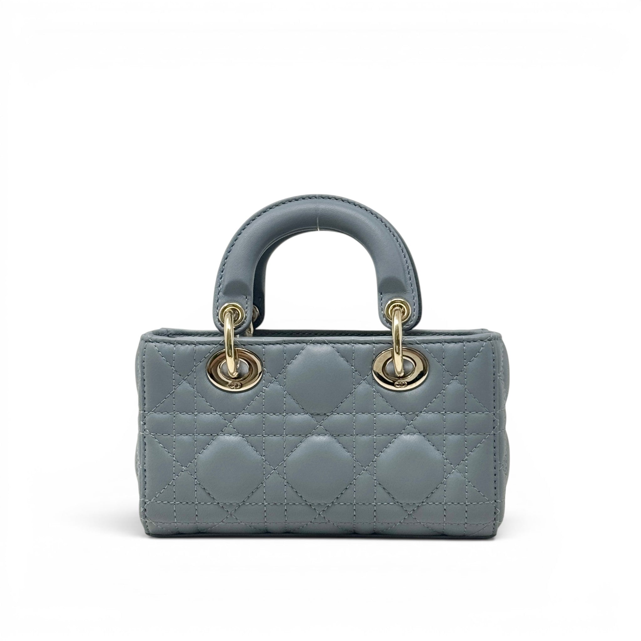 Dior Grey Micro Lady D-Joy Bag