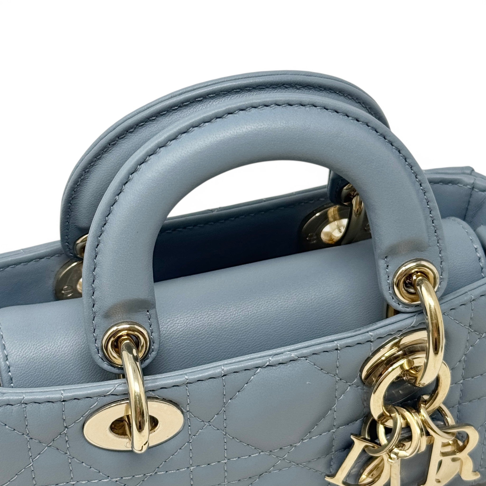 Dior Grey Micro Lady D-Joy Bag
