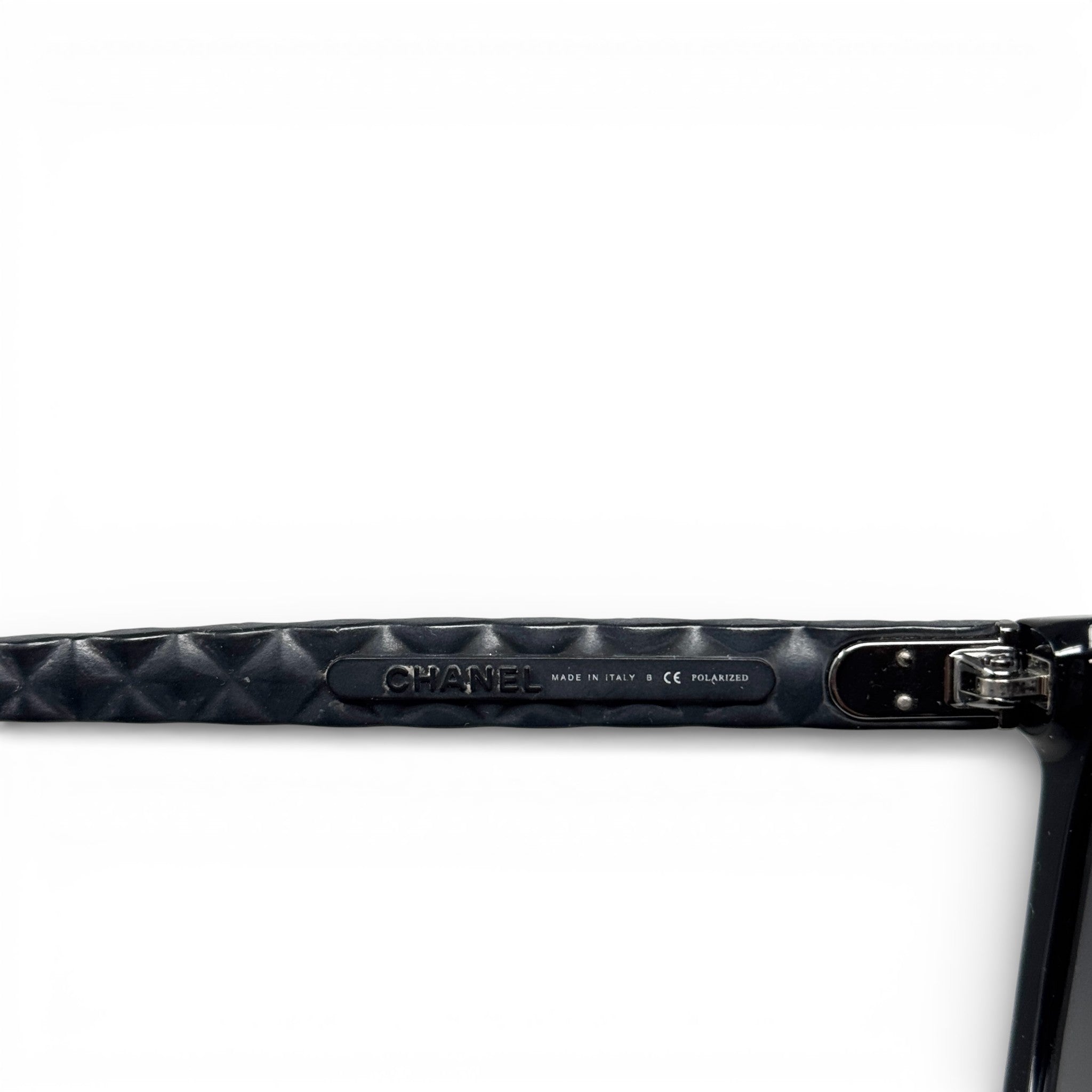 Chanel Black CC Logo Polarized Sunglasses 5288-Q