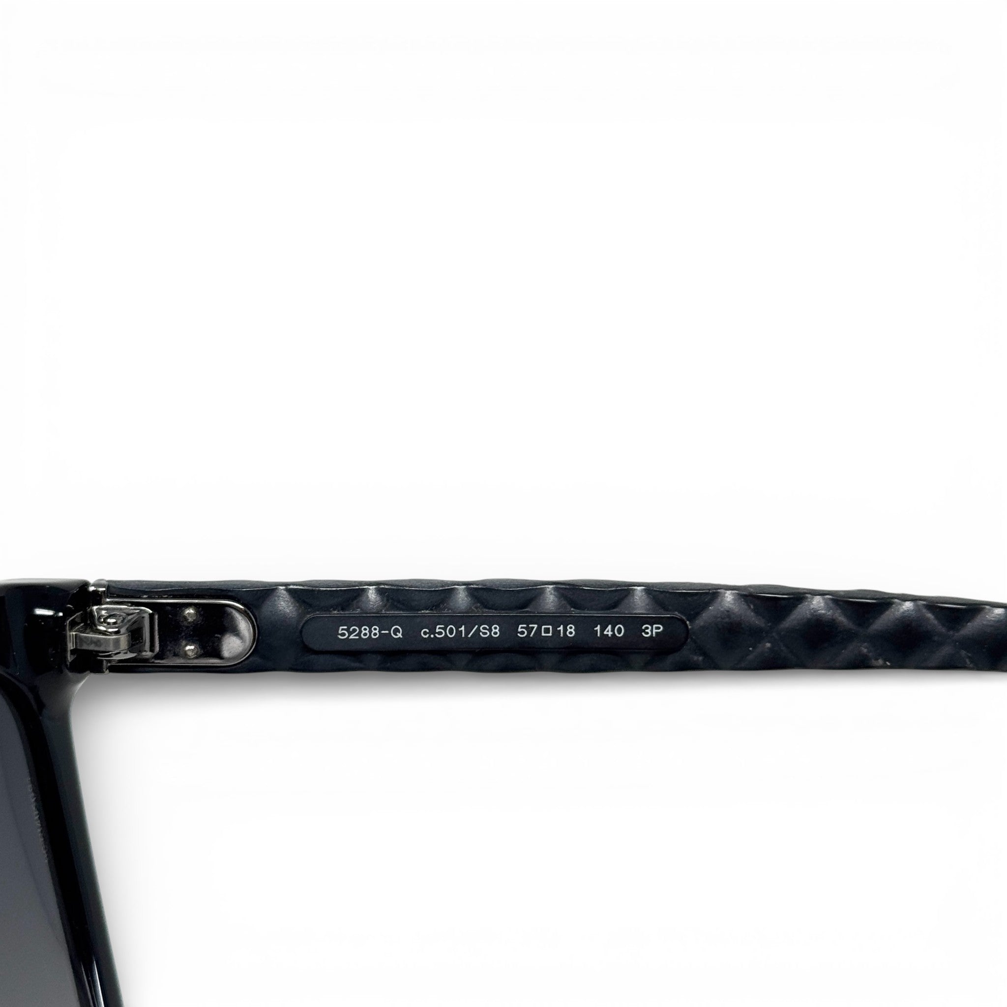 Chanel Black CC Logo Polarized Sunglasses 5288-Q