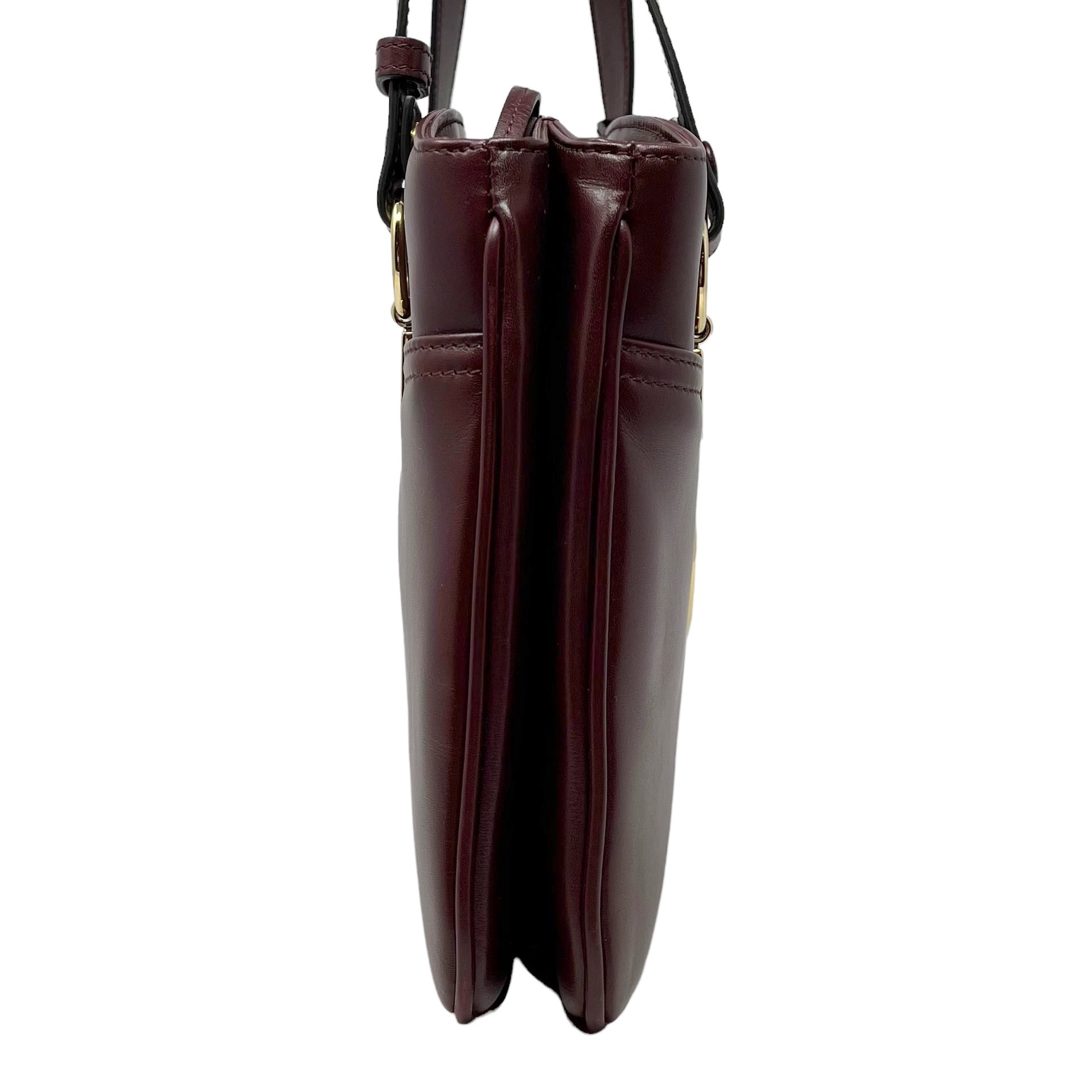Gucci Burgundy Large Arli Shoulder Bag