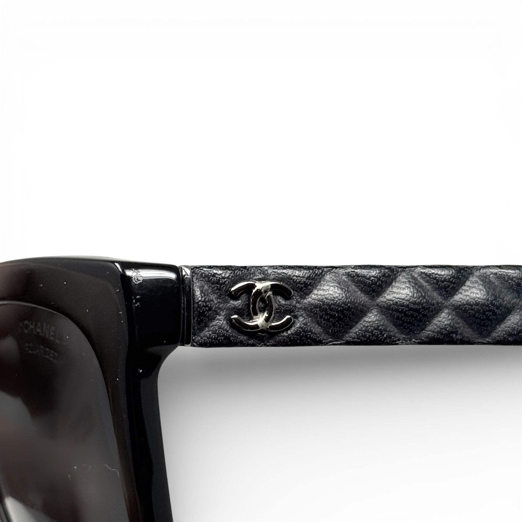 Chanel Black CC Logo Polarized Sunglasses 5288-Q