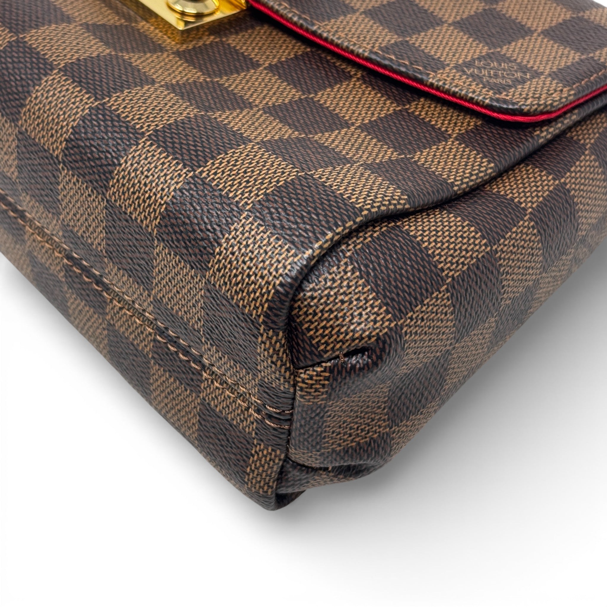 Louis Vuitton Damier Ebene Croisette Bag
