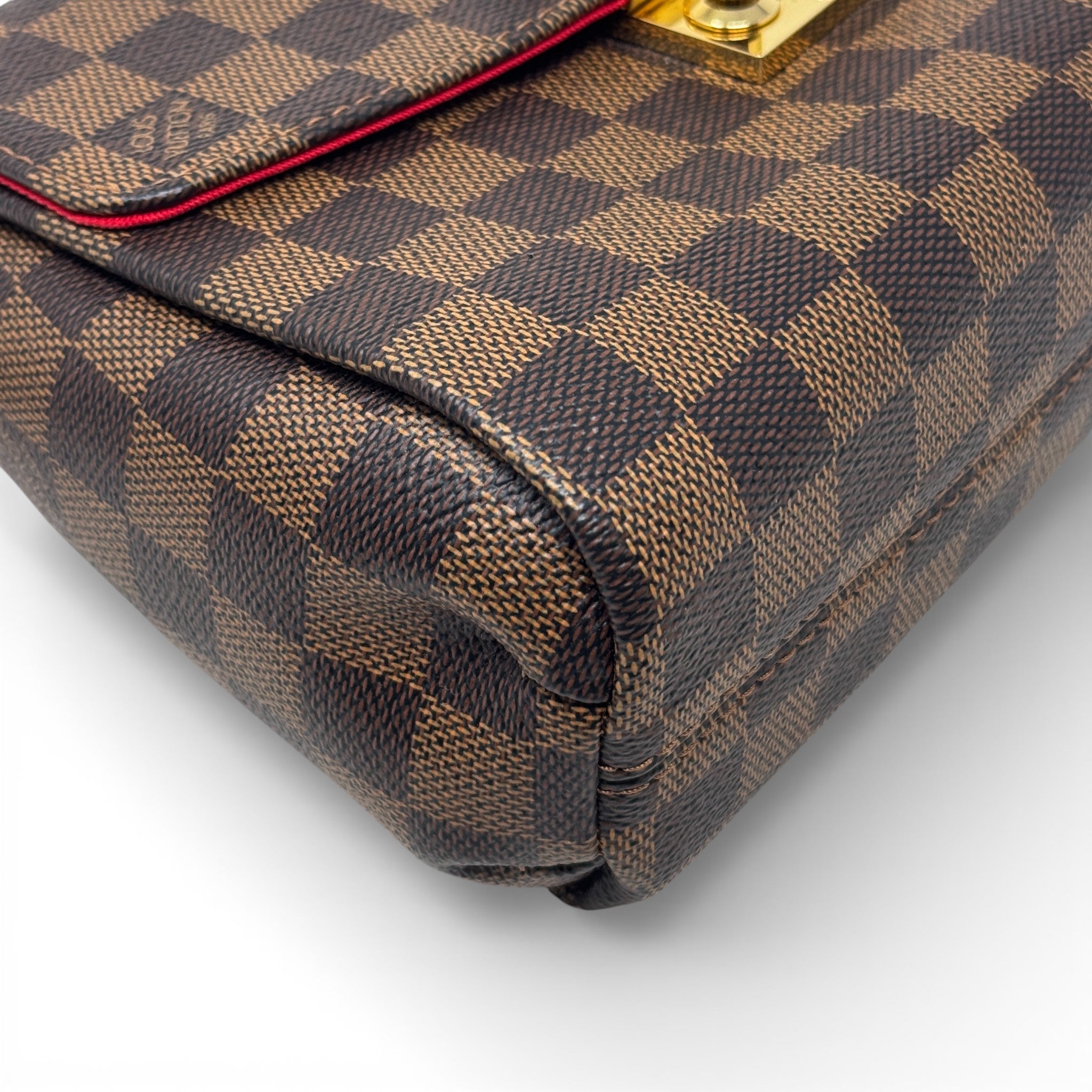 Louis Vuitton Damier Ebene Croisette Bag