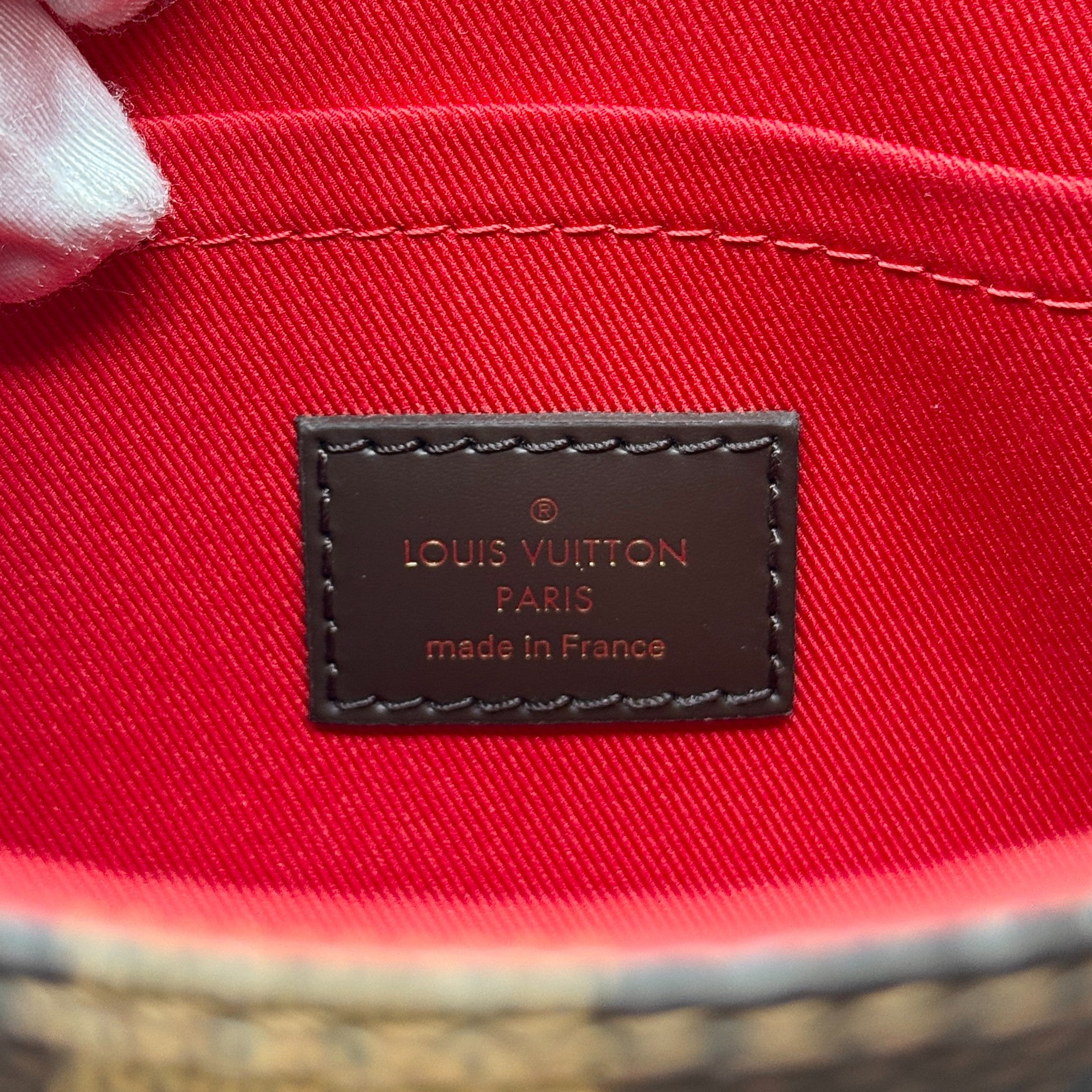 Louis Vuitton Damier Ebene Croisette Bag