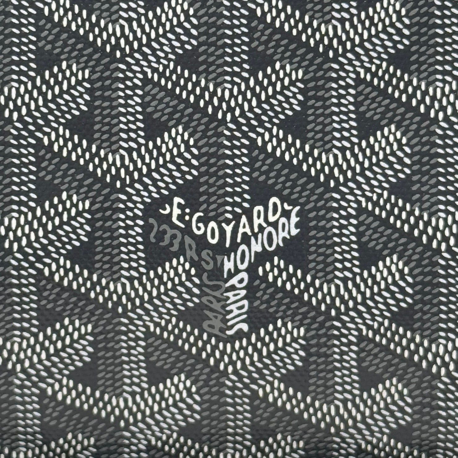 Goyard Grey Goyardine Anjou Mini Tote