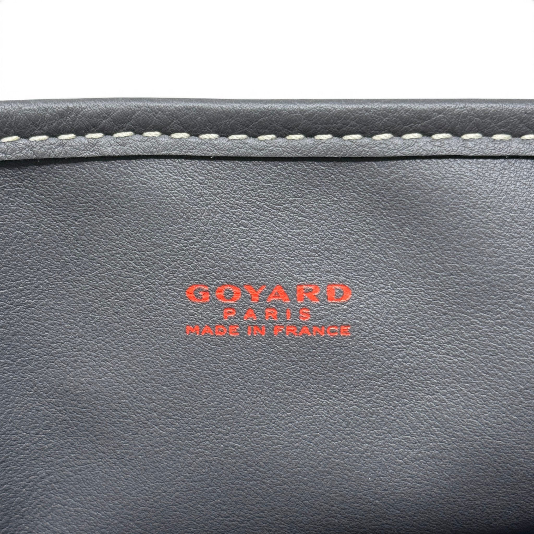 Goyard Grey Goyardine Anjou Mini Tote