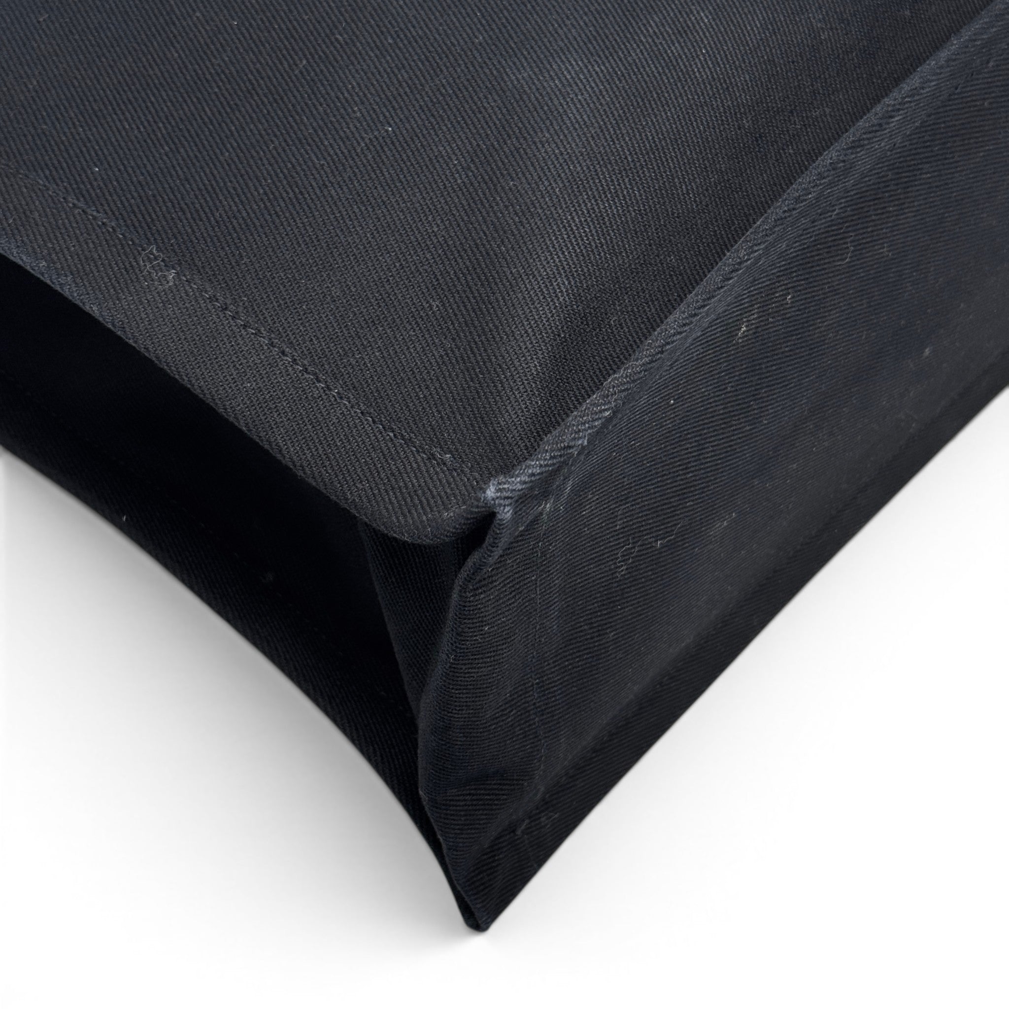 Saint Laurent Black Rive Gauche Tote Bag