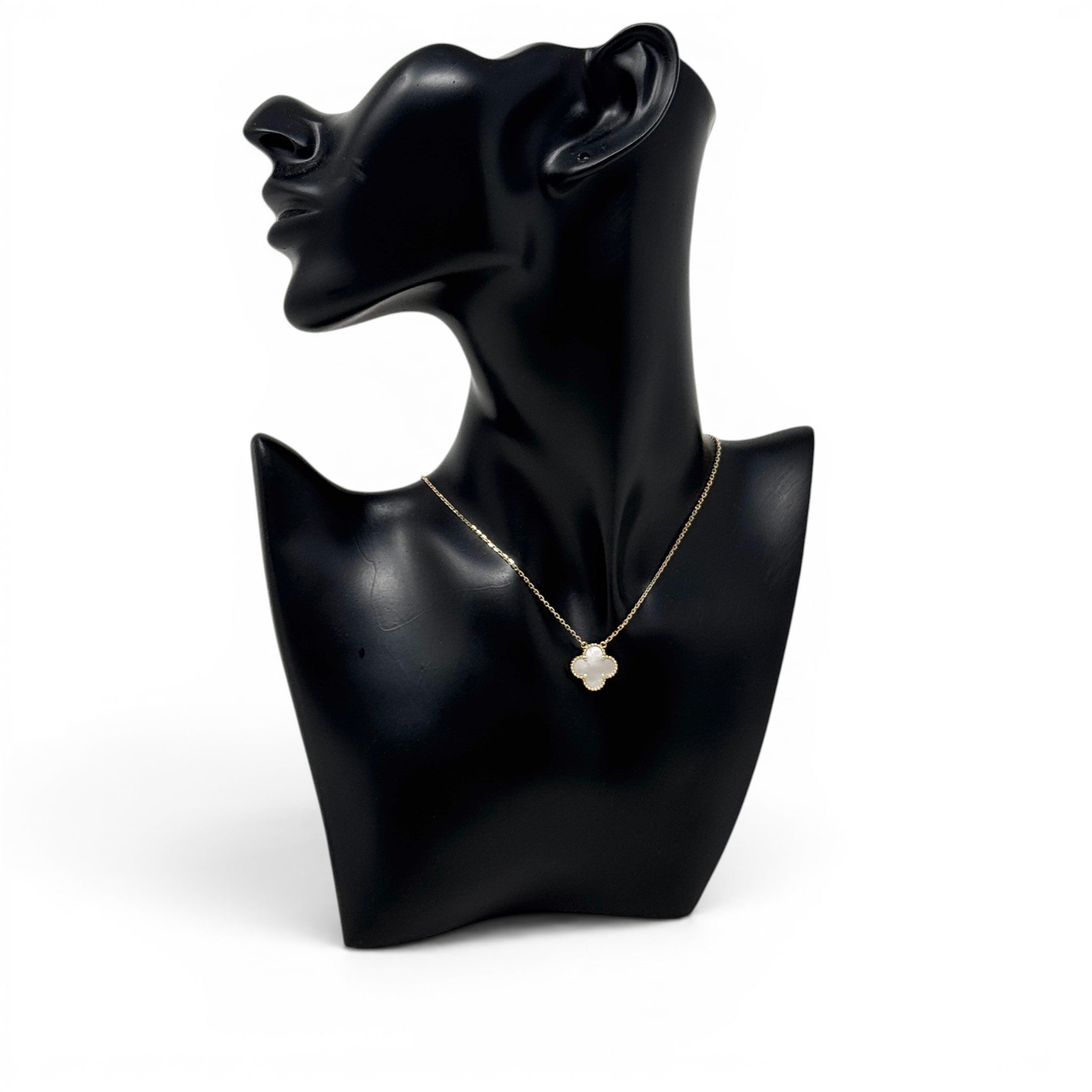 Van Cleef & Arpels White MOP Vintage Alhambra Pendant