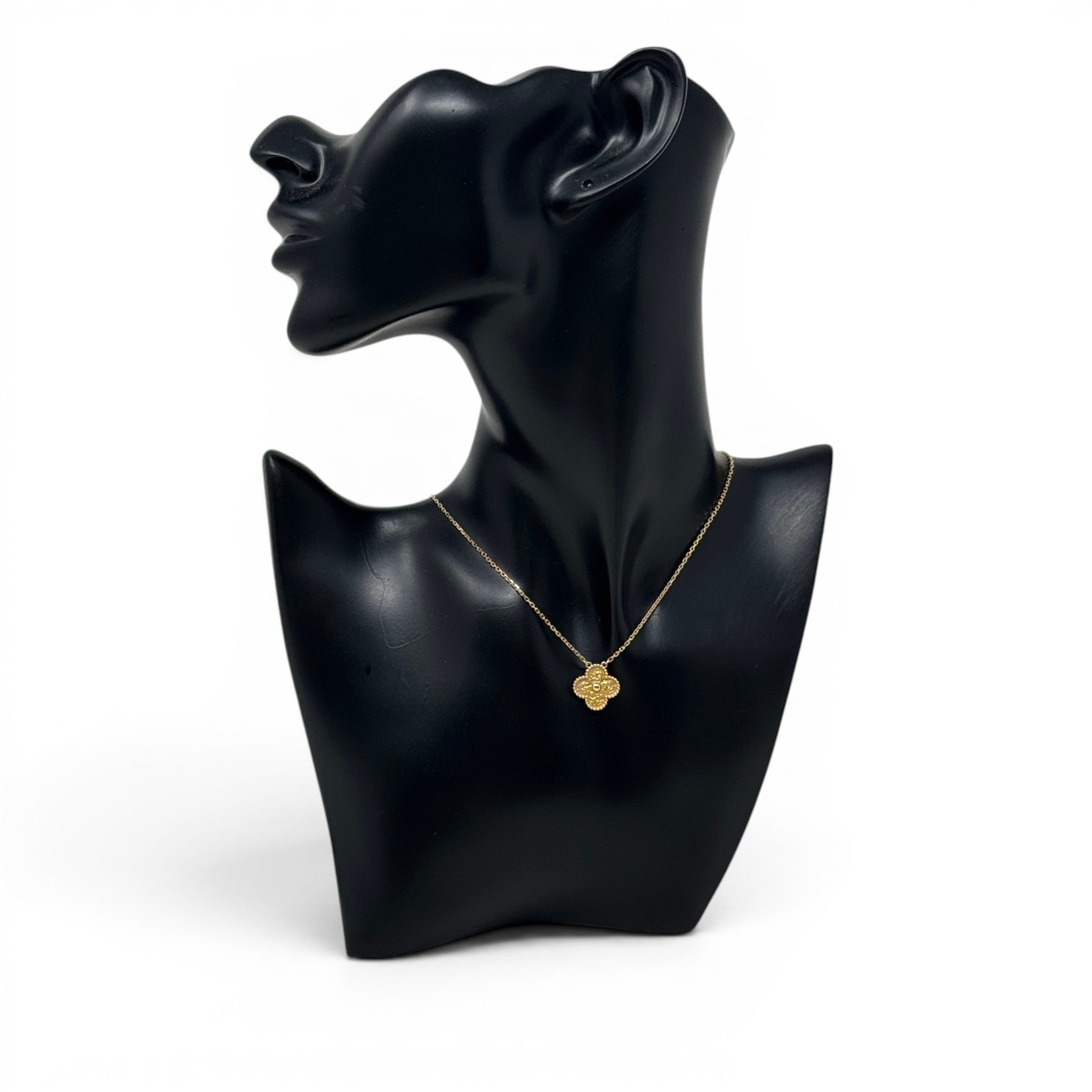 Van Cleef & Arpels Gold Vintage Alhambra Pendant