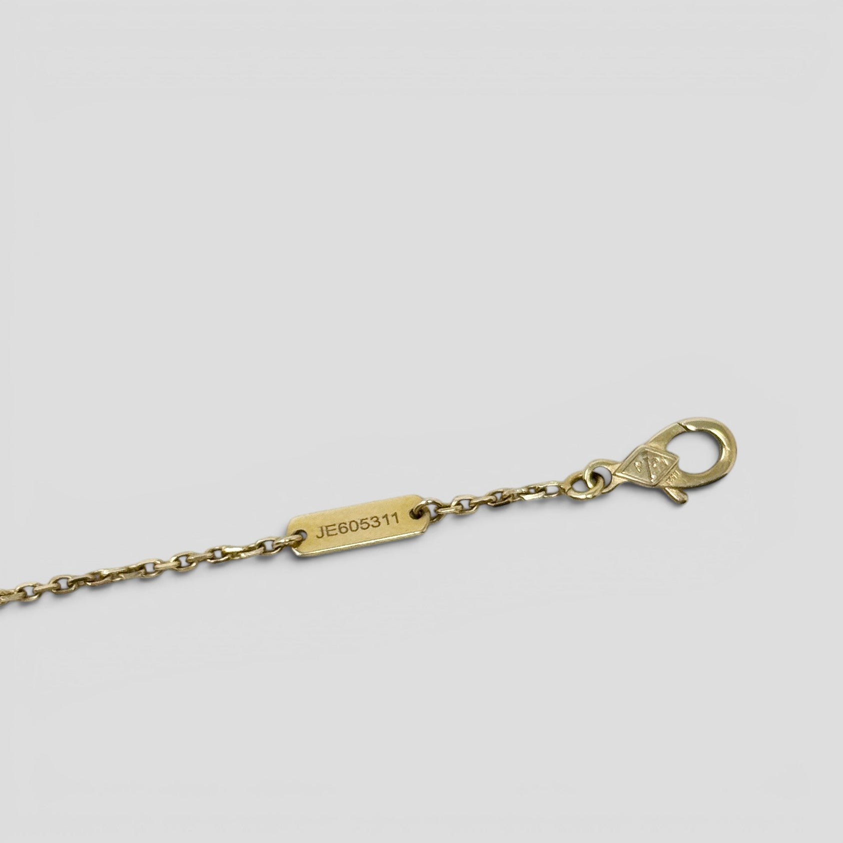 Van Cleef & Arpels Gold Vintage Alhambra Pendant