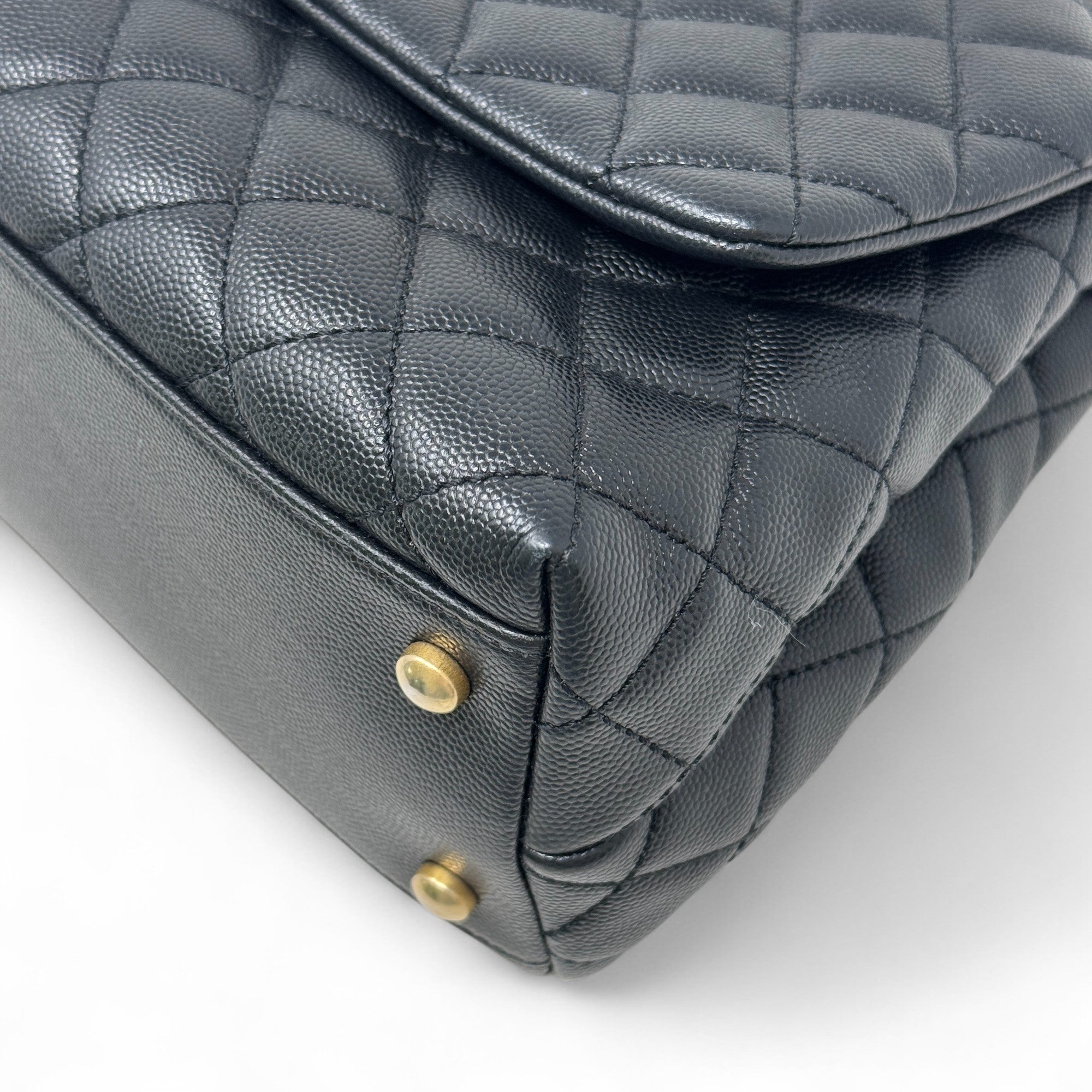 Chanel Black Medium Coco Handle