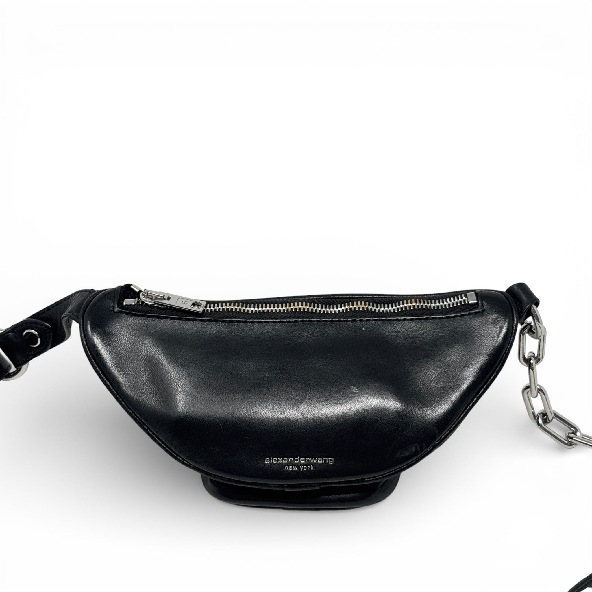 Alexander Wang Black Attica Fanny Pack