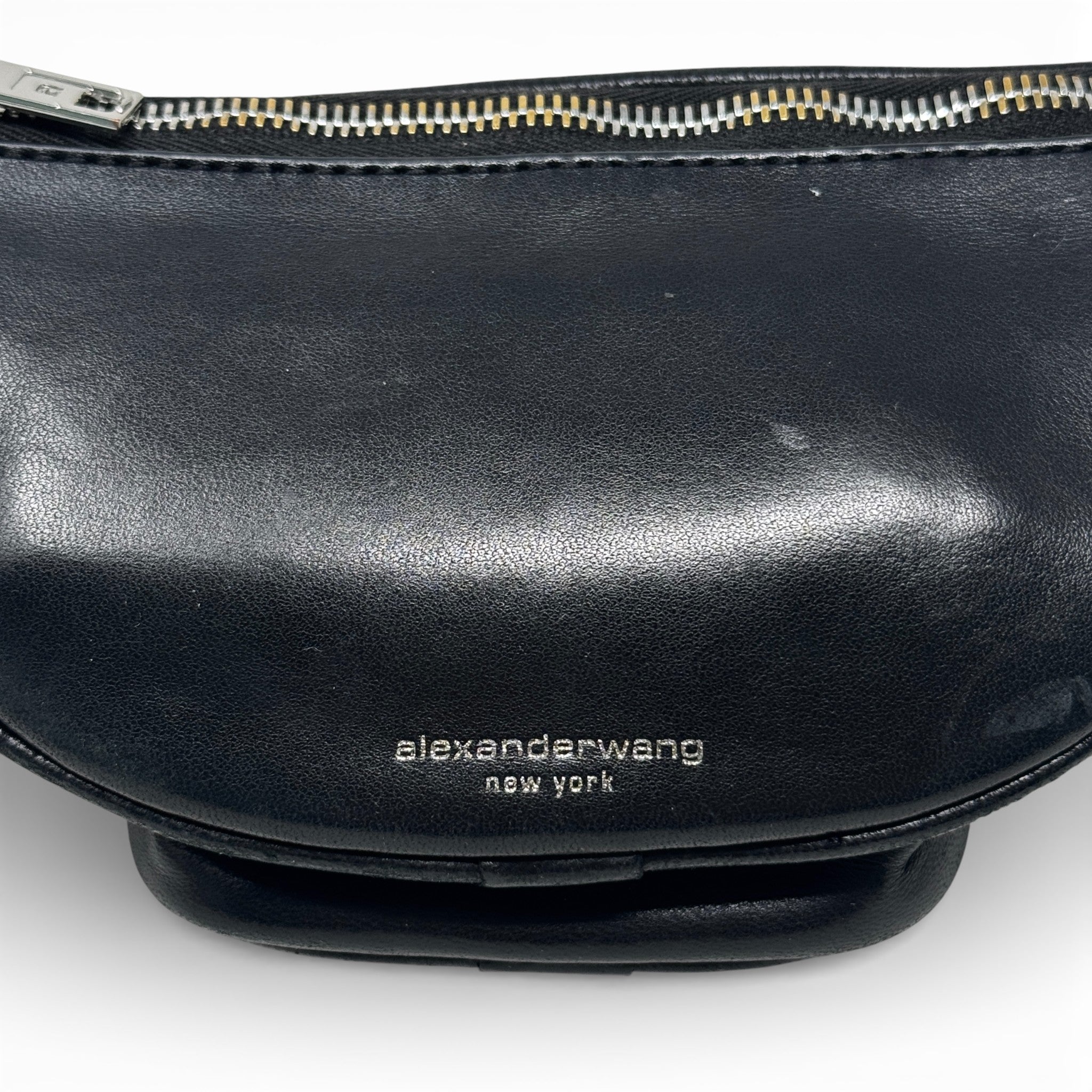 Alexander Wang Black Attica Fanny Pack