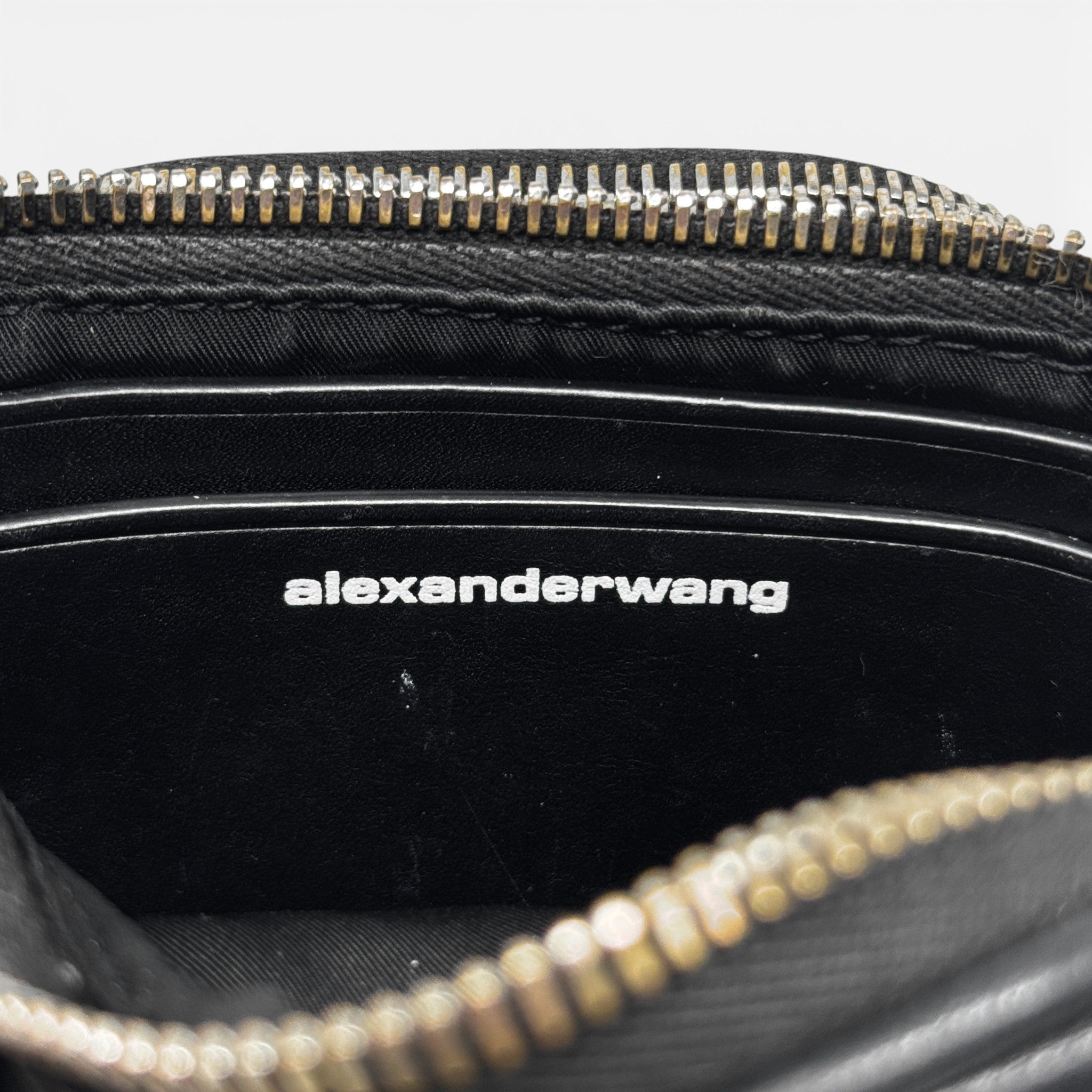 Alexander Wang Black Attica Fanny Pack