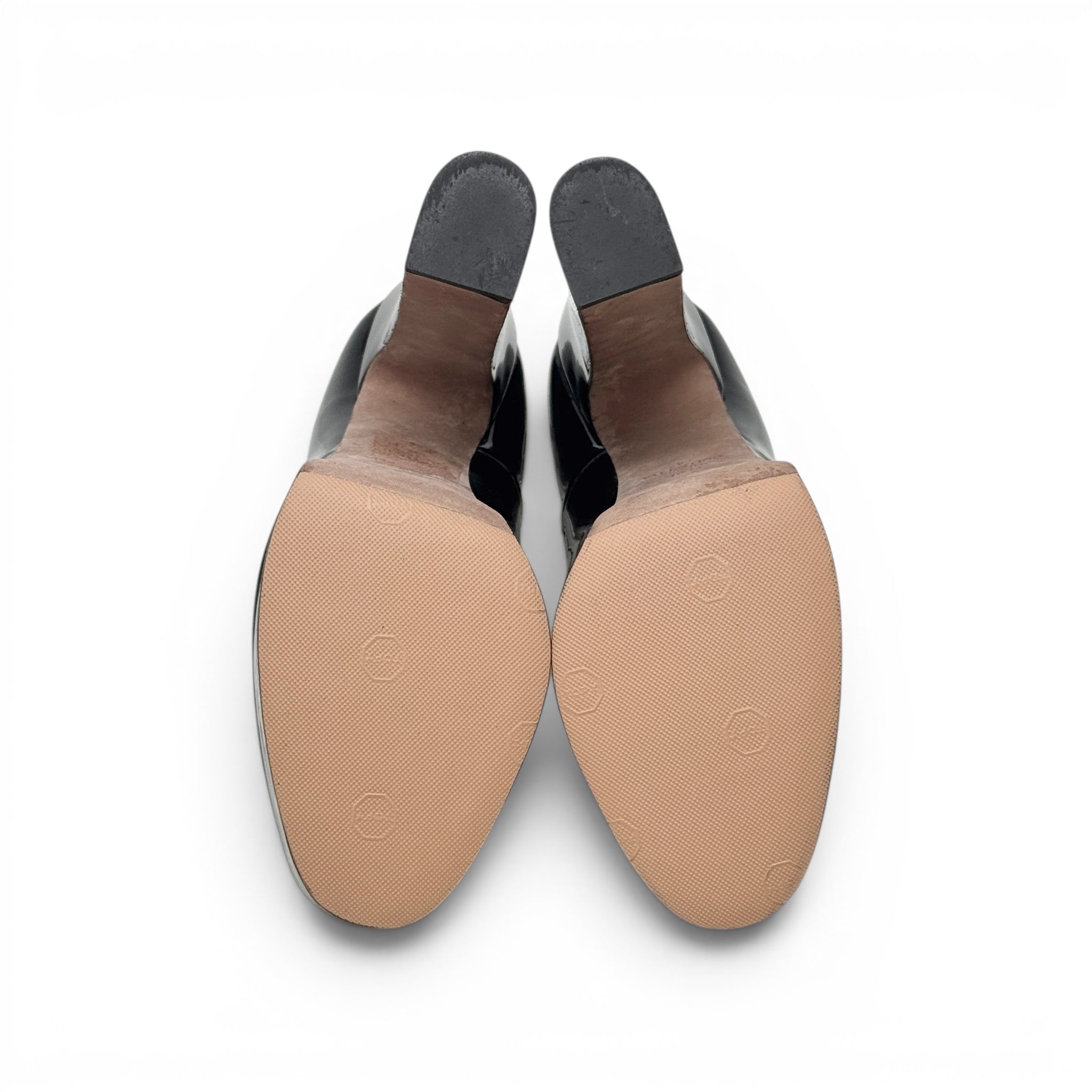 Valentino Black Tan-Go Platform Pumps 36.5