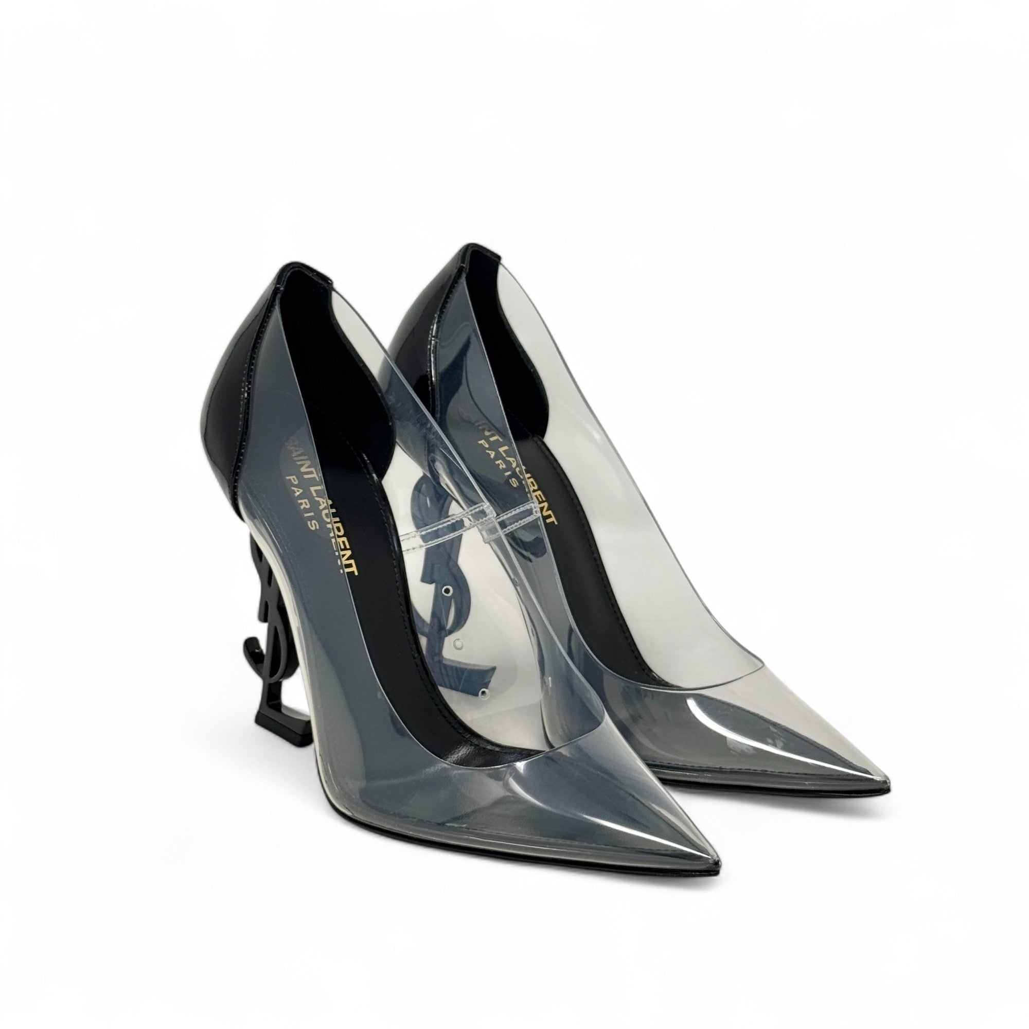 Saint Laurent PVC Opyum 110 Pumps 37