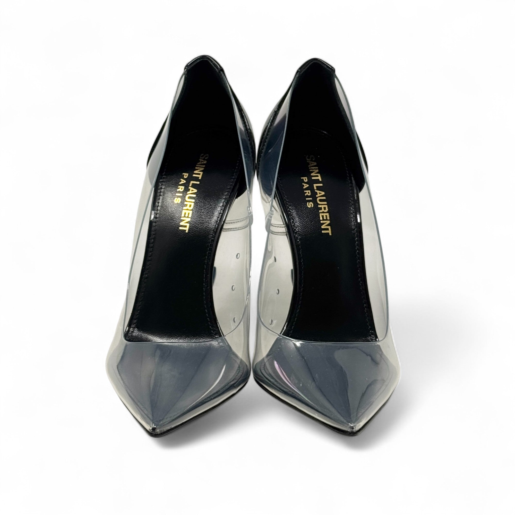 Saint Laurent PVC Opyum 110 Pumps 37