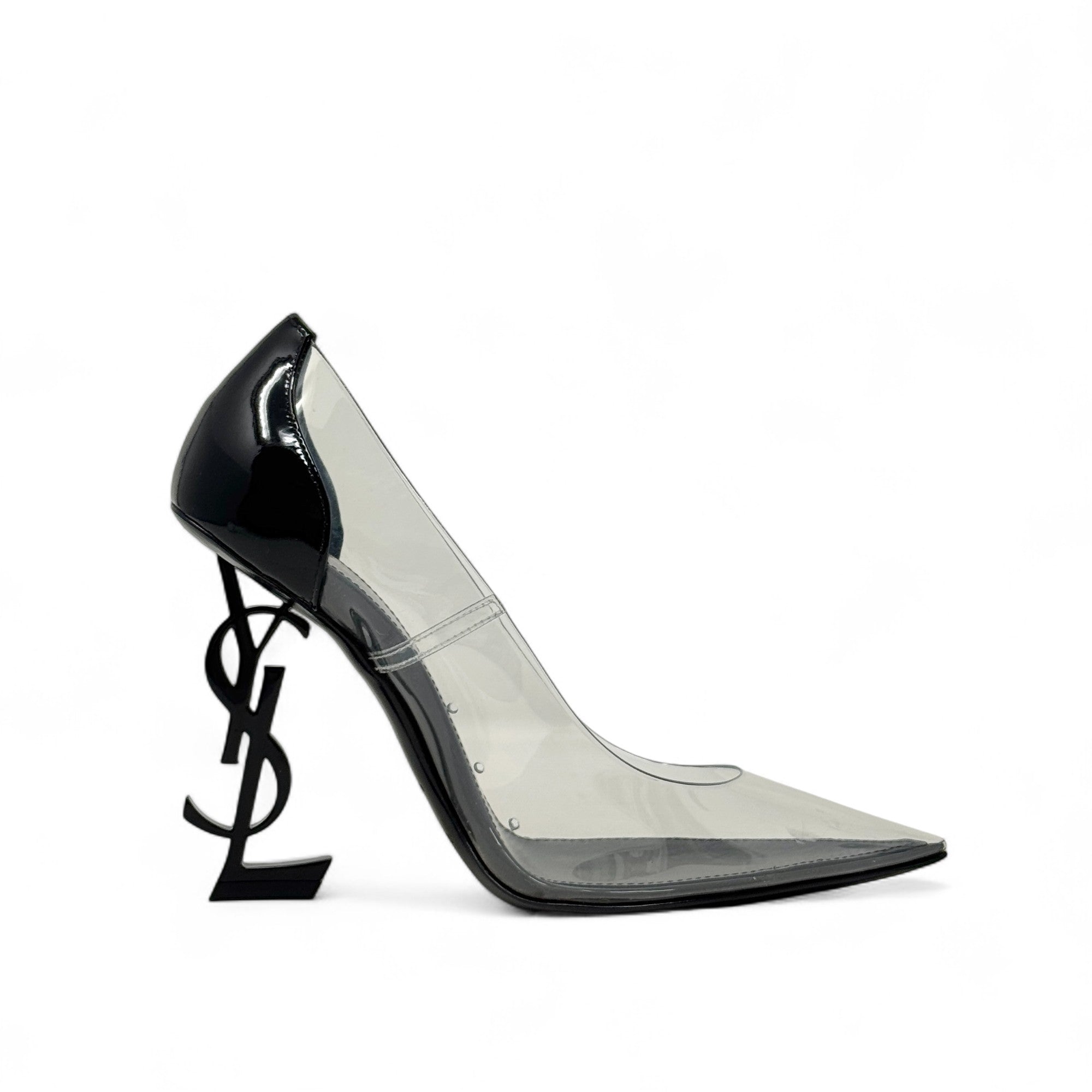 Saint Laurent PVC Opyum 110 Pumps 37