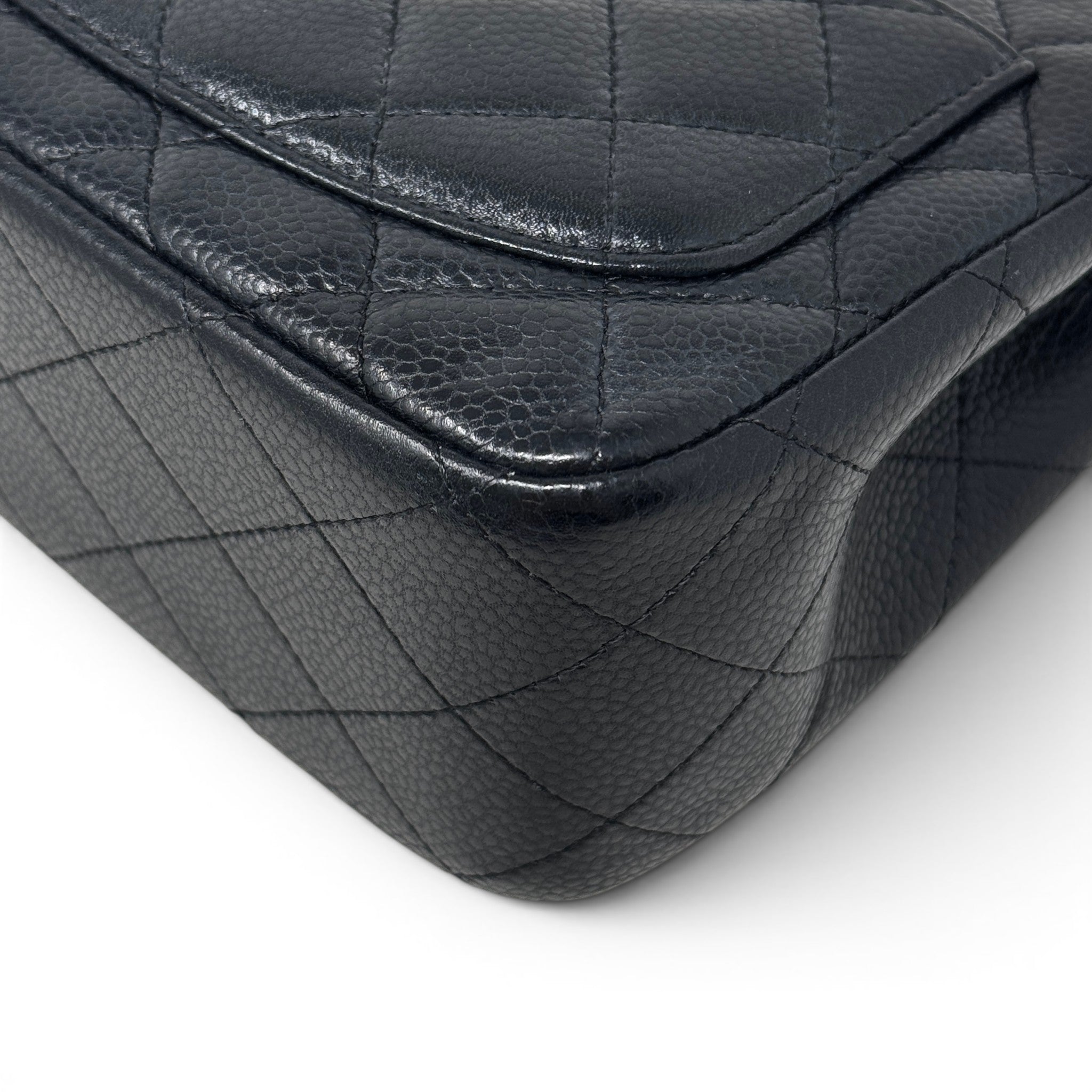 Chanel Black Caviar Mini Square Flap