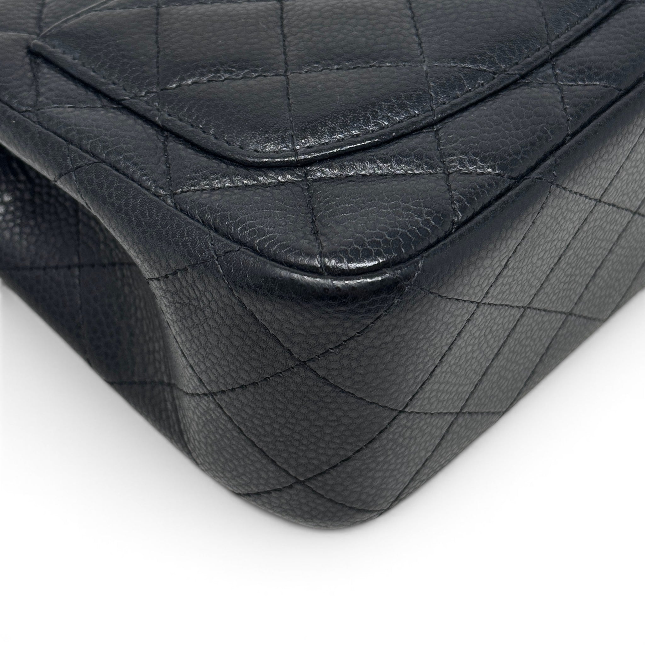 Chanel Black Caviar Mini Square Flap