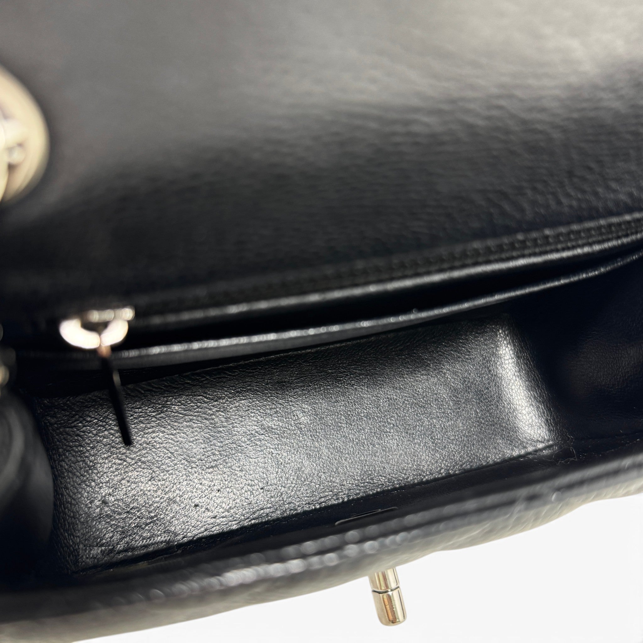 Chanel Black Caviar Mini Square Flap