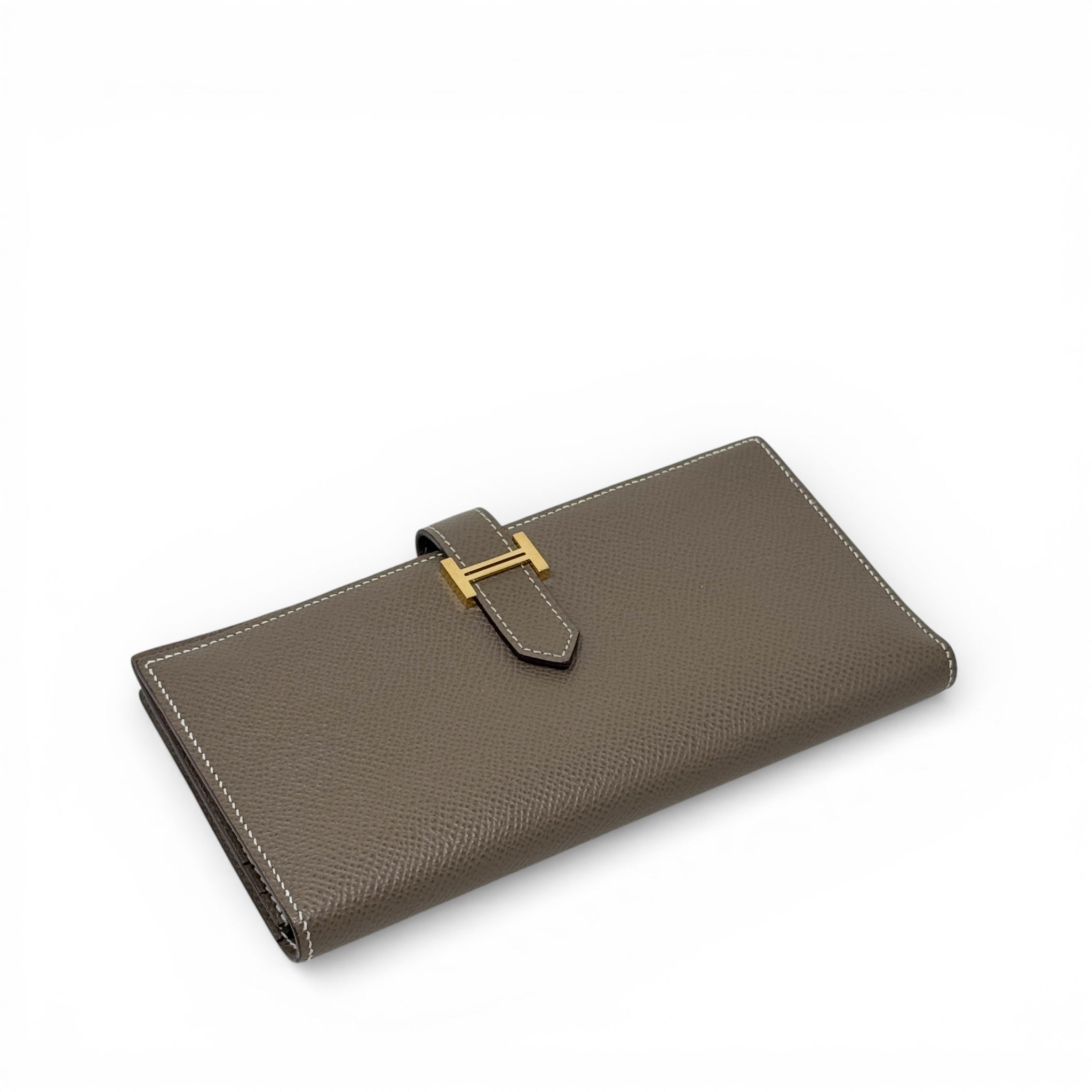 Hermes Etoupe Epsom Bearn Wallet