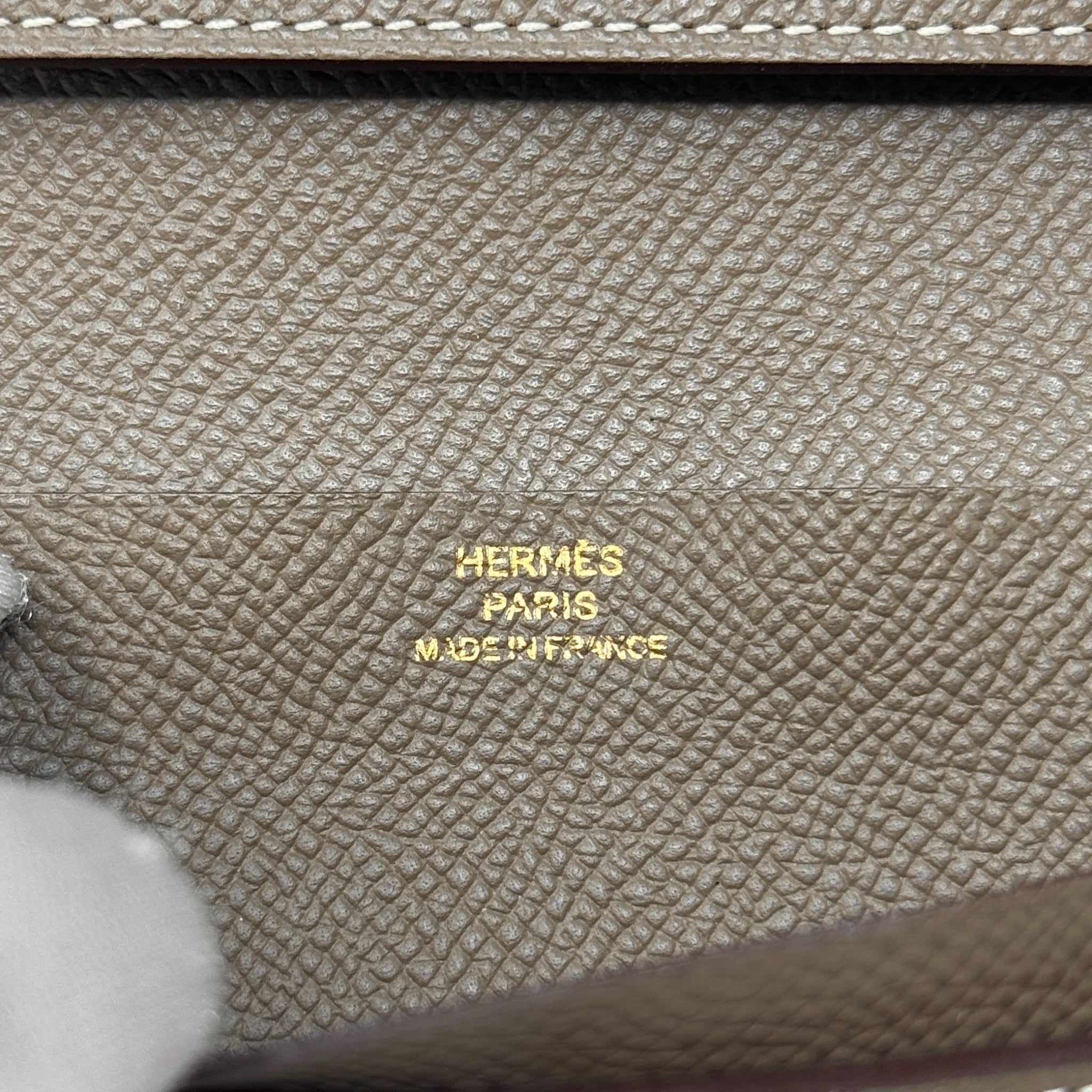 Hermes Etoupe Epsom Bearn Wallet