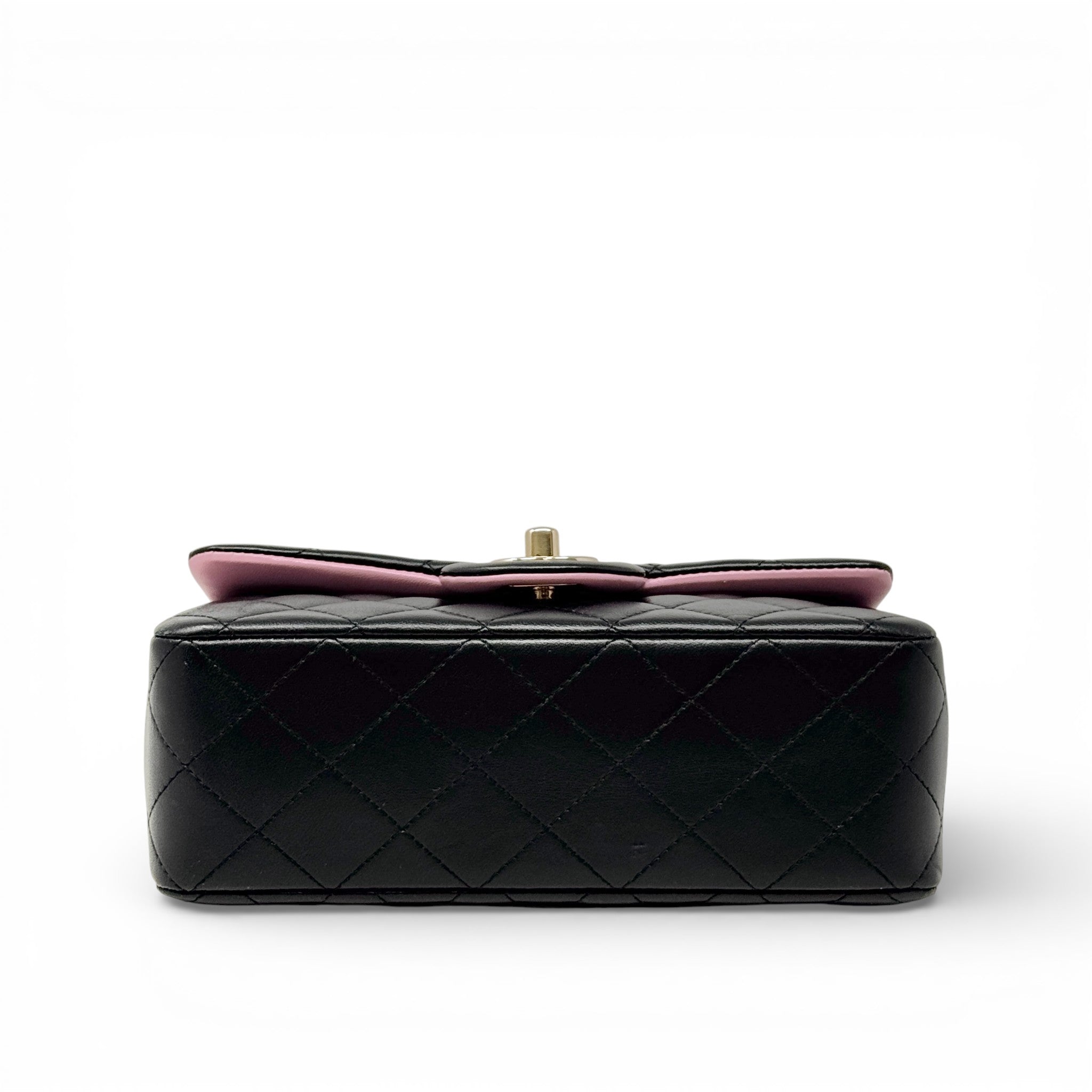 Chanel Black Mini Top Handle Flap