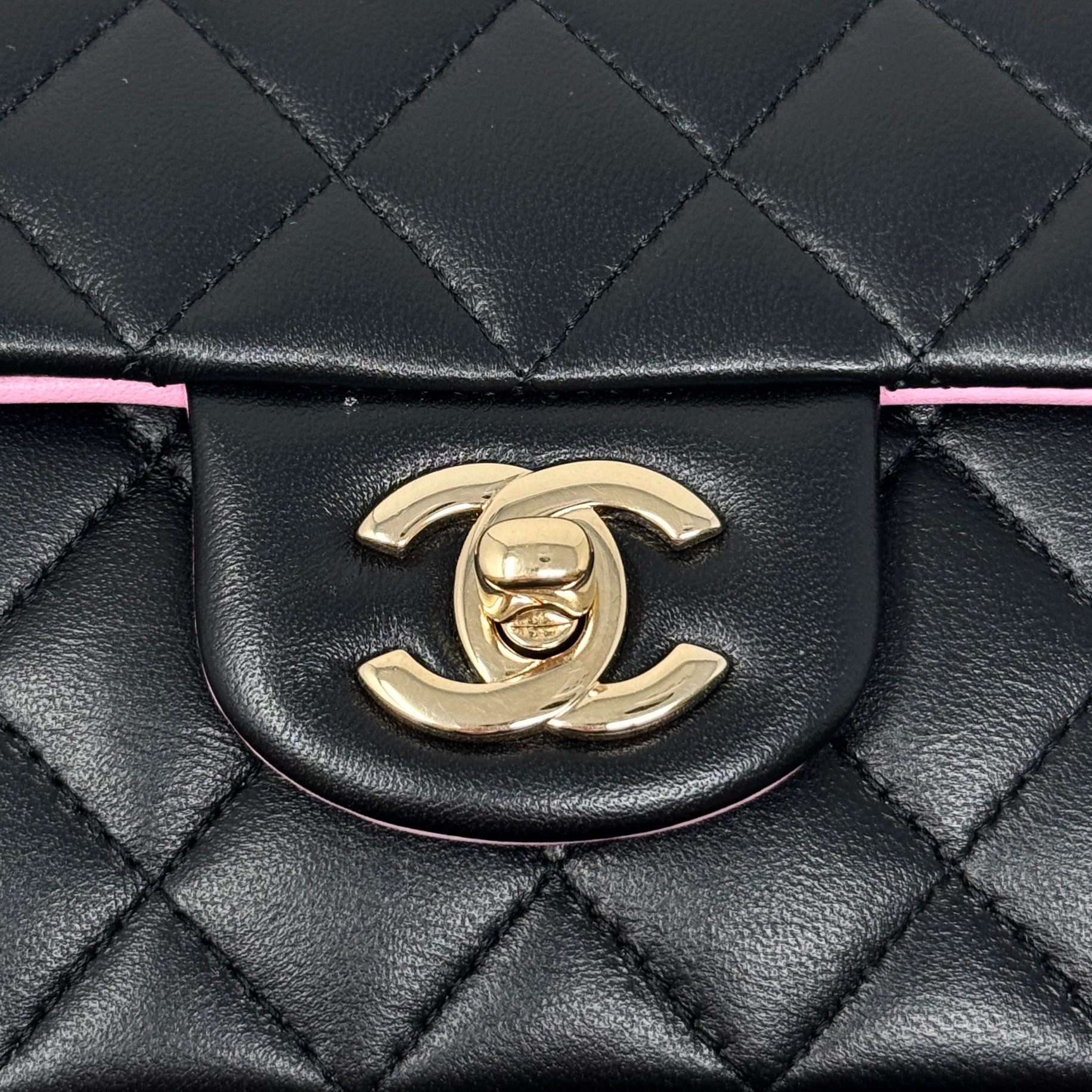 Chanel Black Mini Top Handle Flap