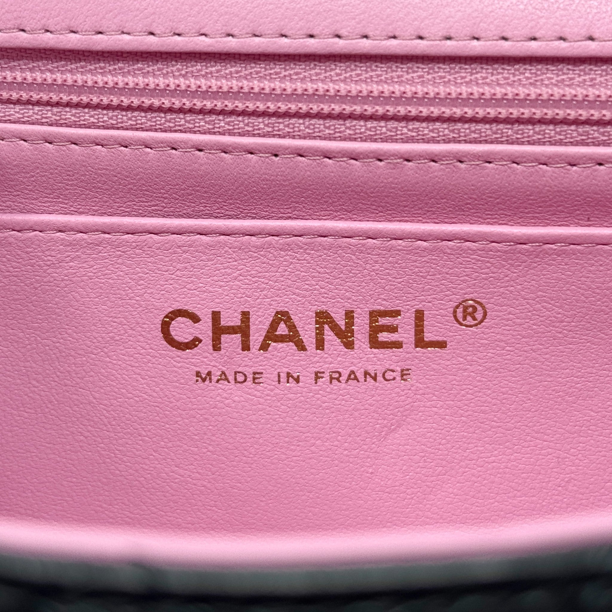 Chanel Black Mini Top Handle Flap