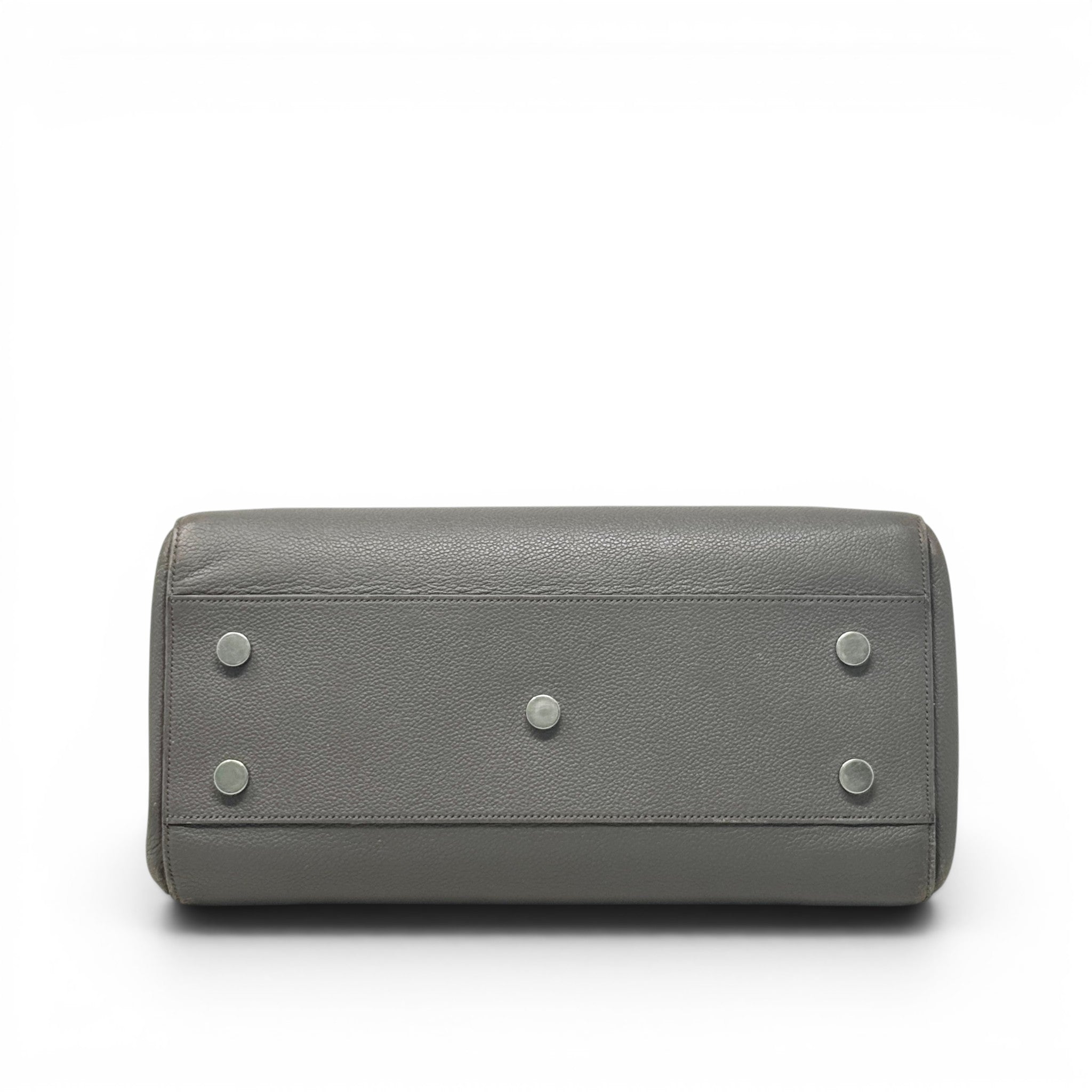 Saint Laurent Grey Small Rive Gauche Cabas Bag