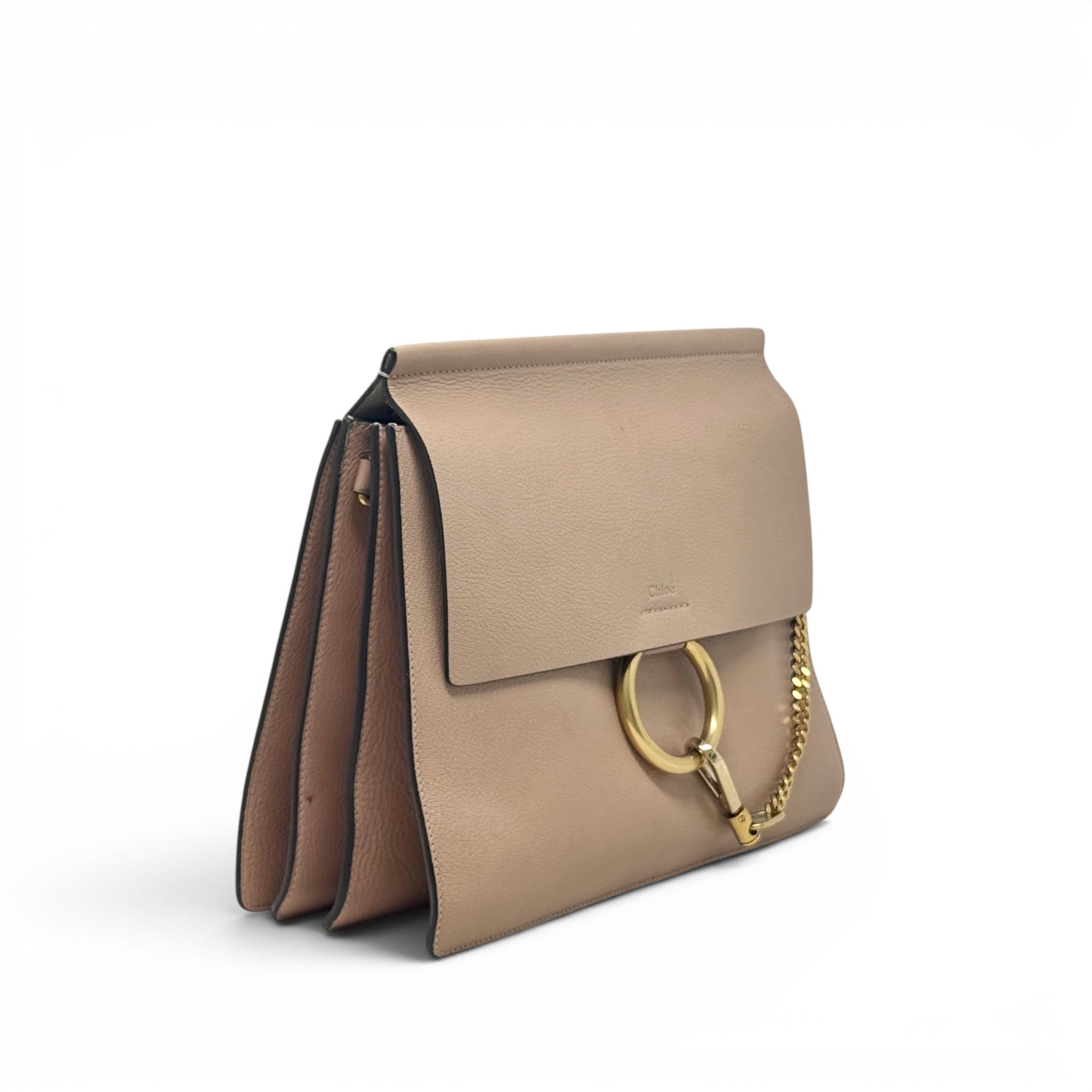 Chloe Beige Medium Faye Bag