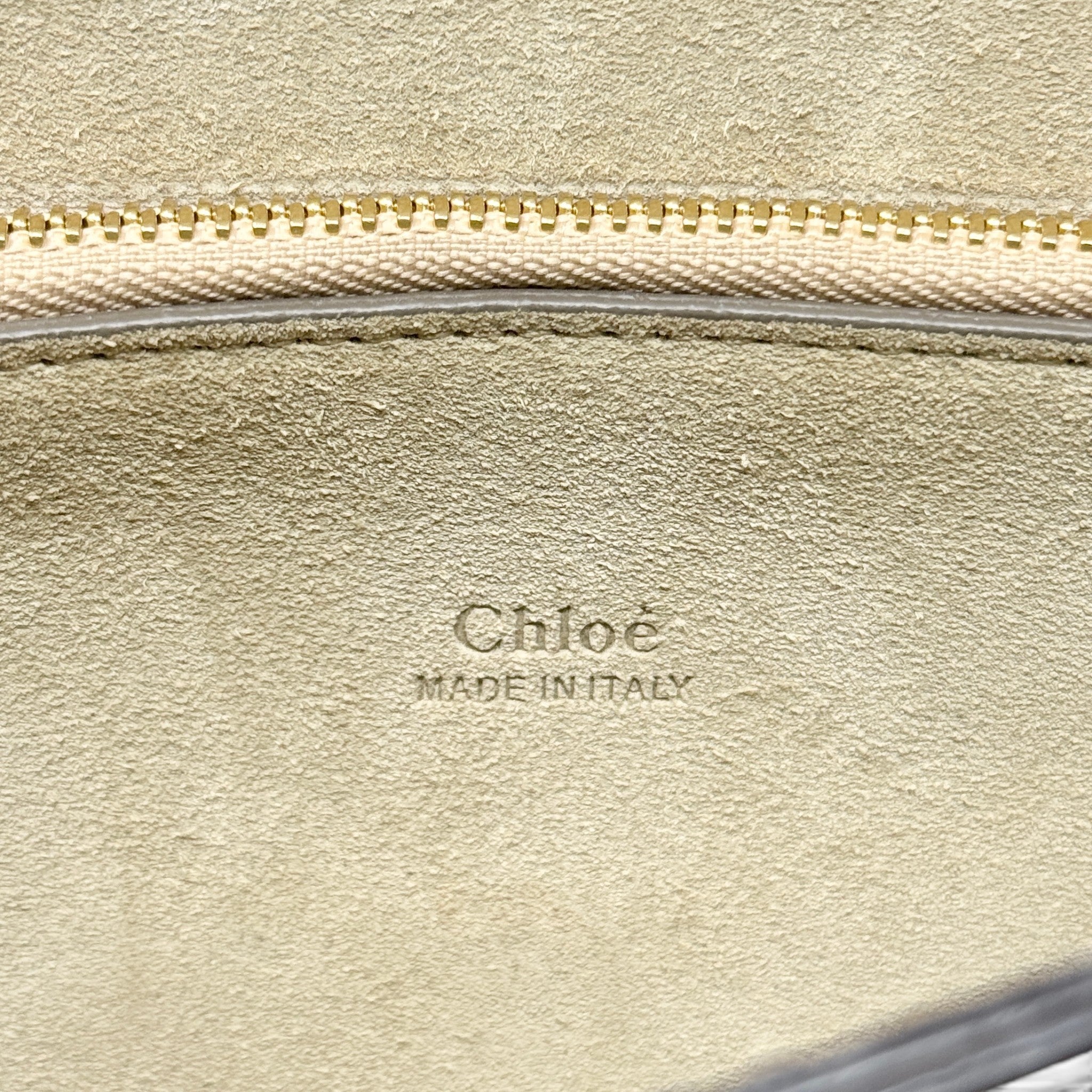 Chloe Beige Medium Faye Bag