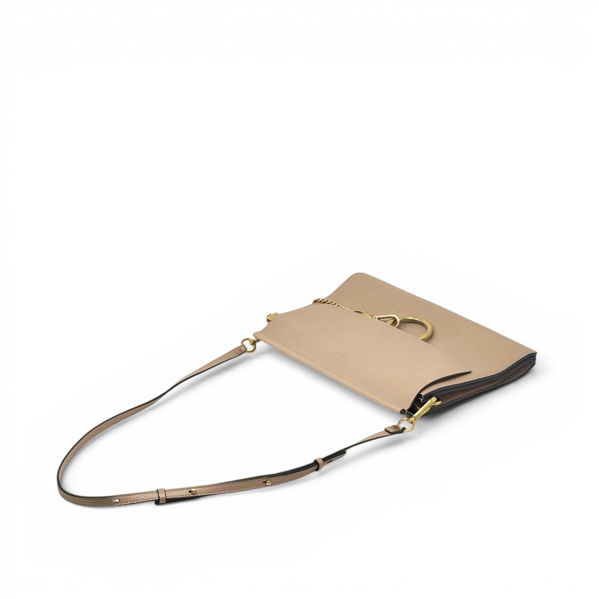 Chloe Beige Medium Faye Bag