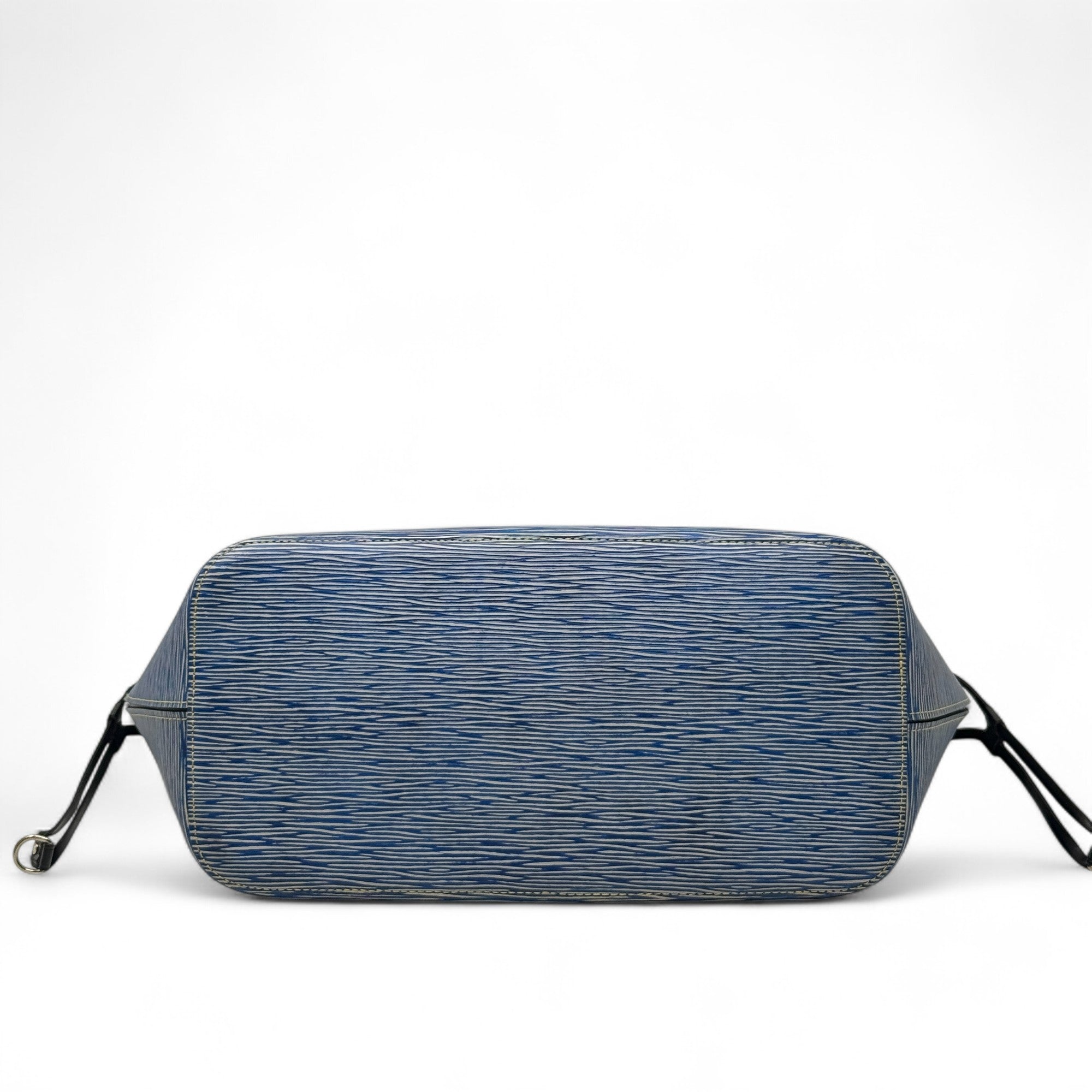 Louis Vuitton Blue Epi Neverfull MM