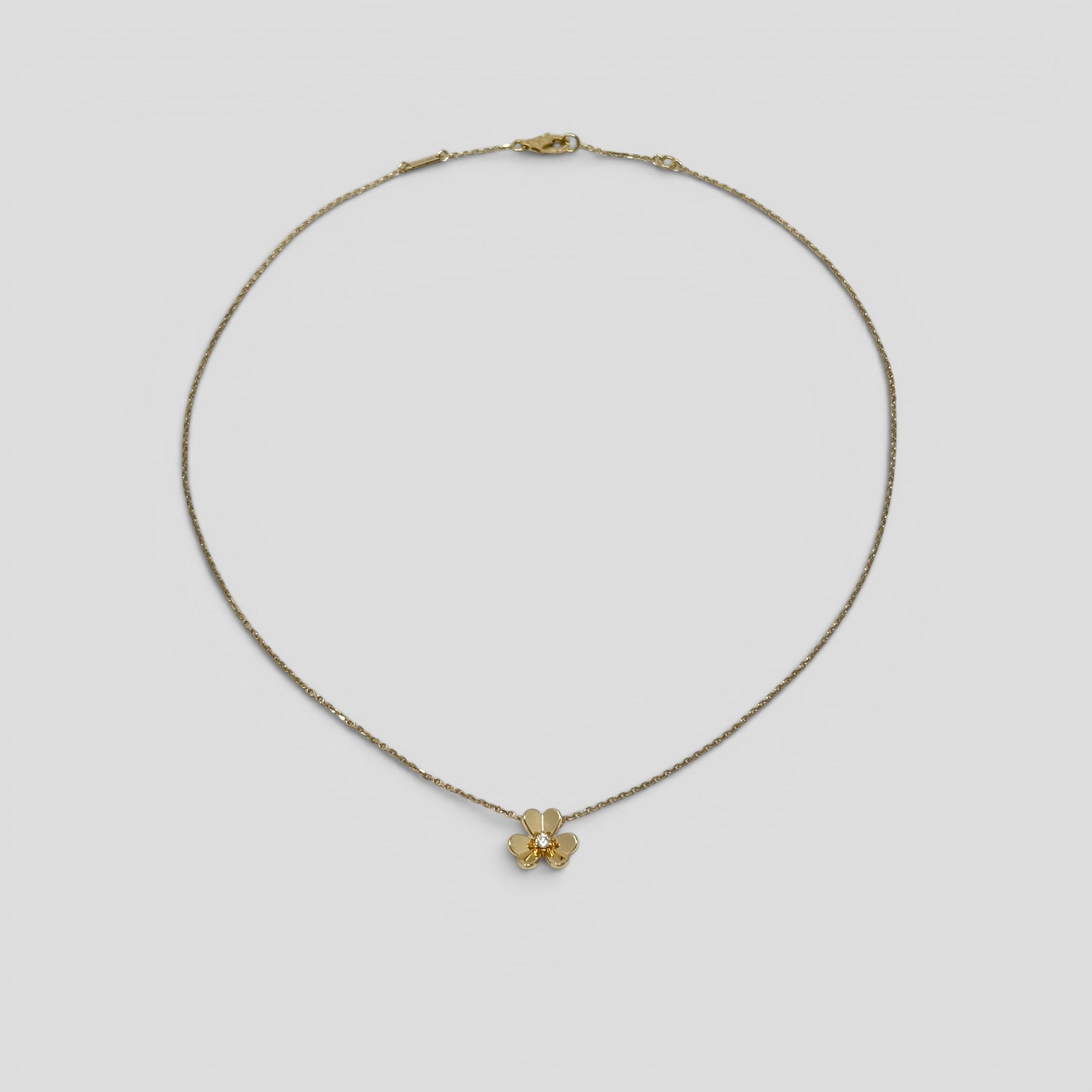 Van Cleef & Arpels Yellow Gold Mini Frivole Pendant