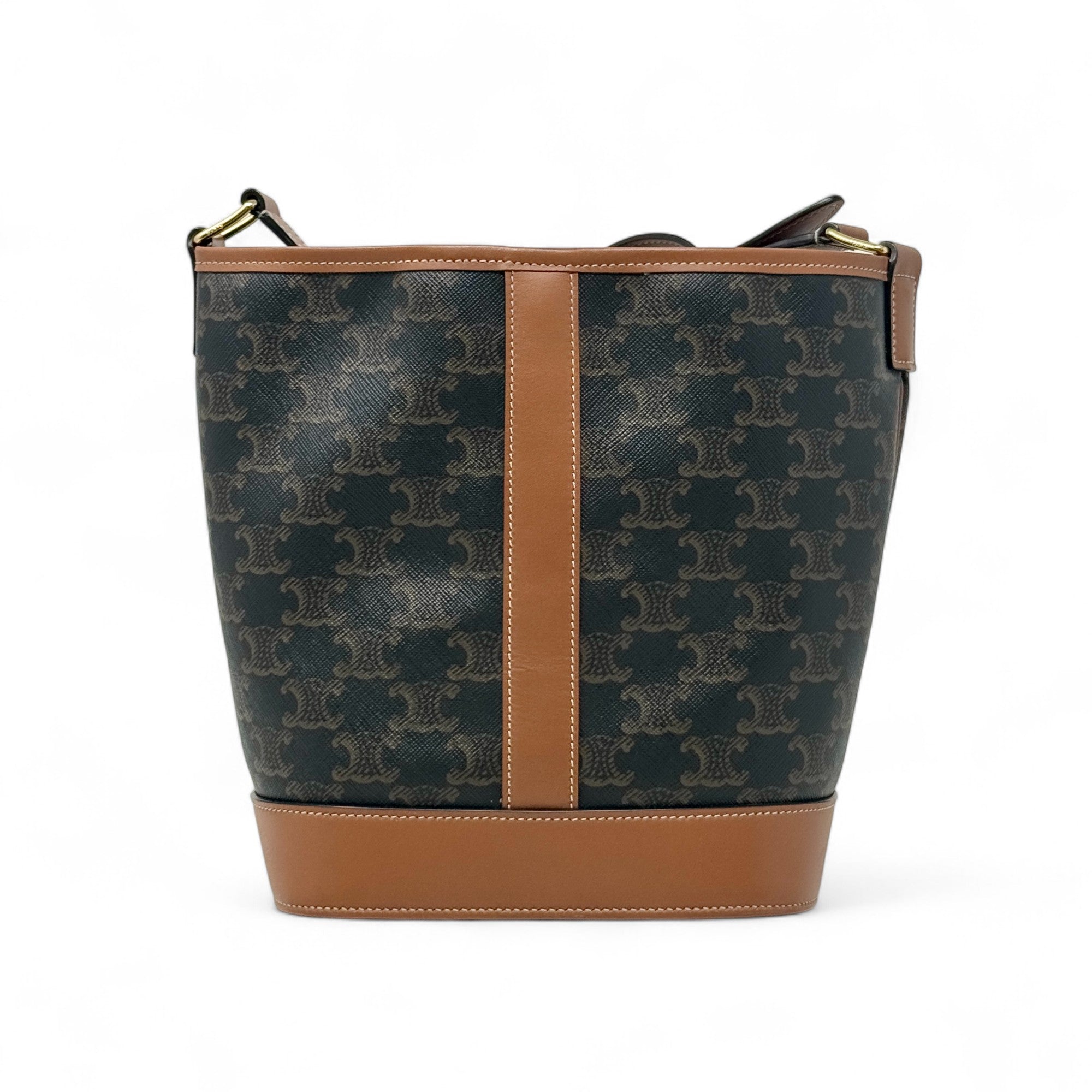 Celine Triomphe Small Bucket Bag